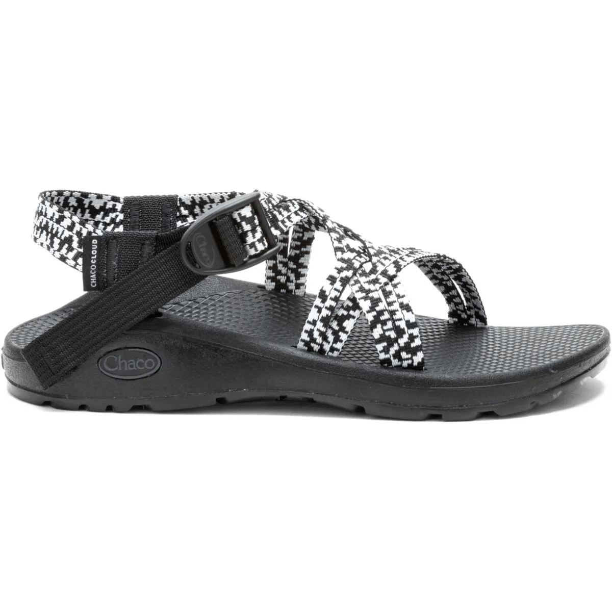 ちょろ CHACO ZX/2 CLASSIC BLACK DOUBLE STRAP TOE LOOP SPORT SANDALS