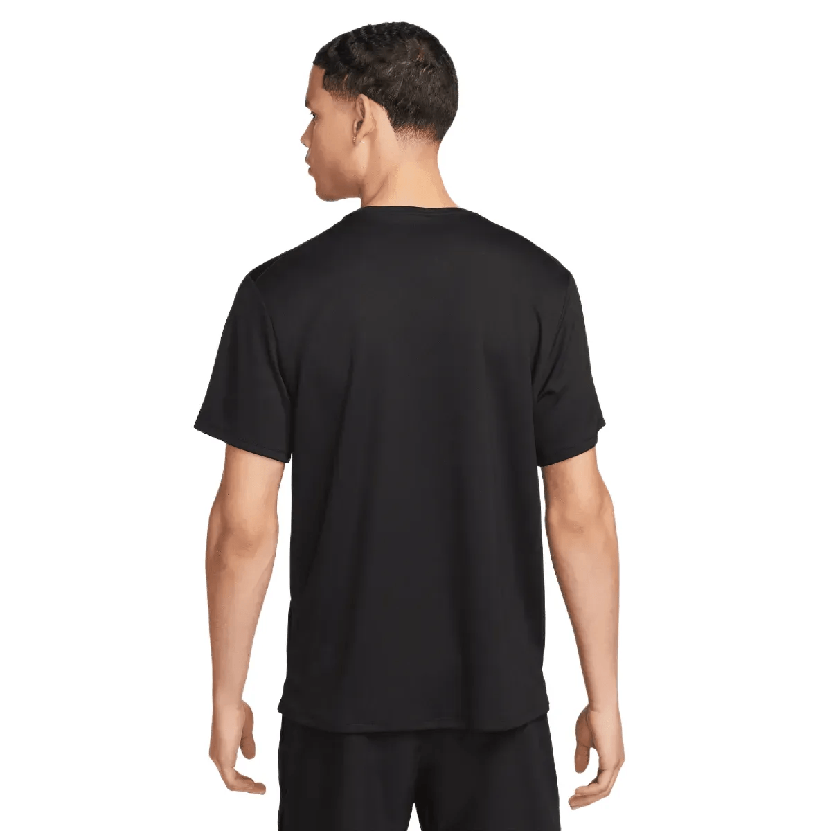 ★Nike★ Dry Fit UV Miler Short Sleeve Running Top M Black D Nike Miler Men's Dri-FIT UV Short-Sleeve Running Top. Nike.com