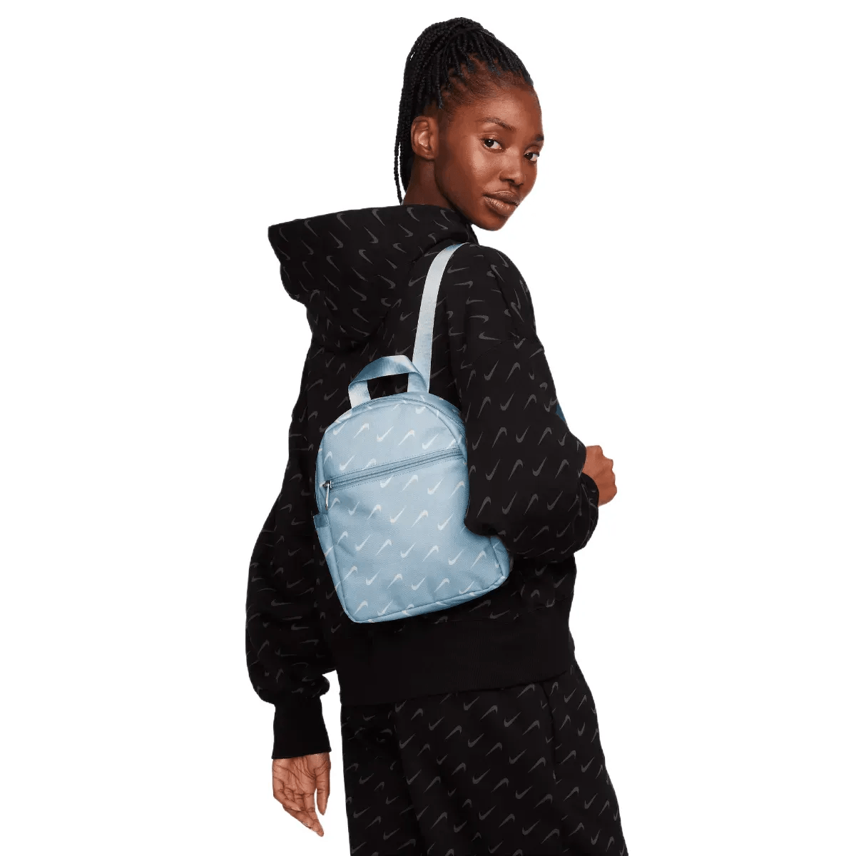 ◇Nike◇ Sportswear Futura 365 Mini Backpack 6L Glacier Blue Nike Futura 365 Mini 6L Backpack - Women's - Als.com
