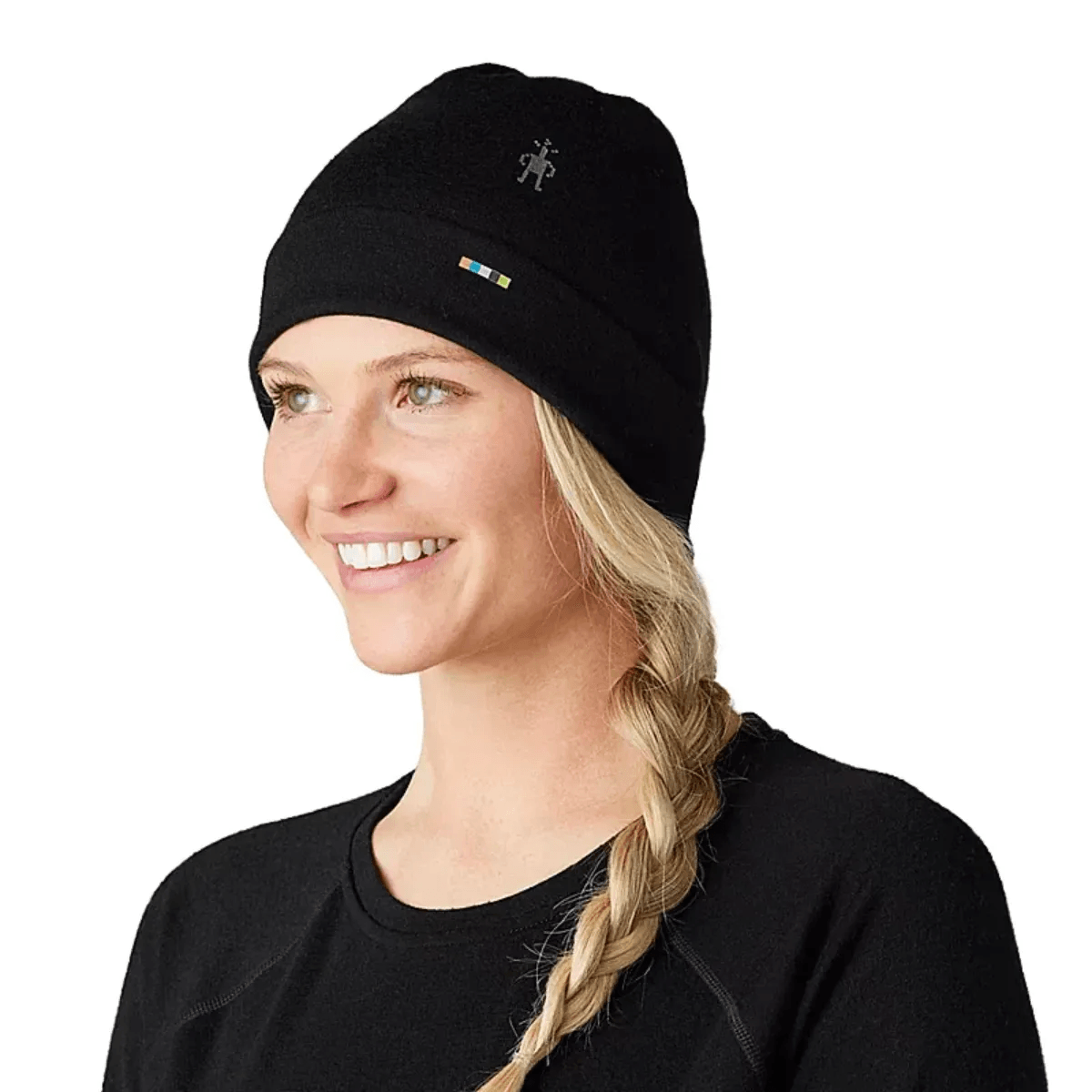 Smartwool Thermal Merino Reversible Cuffed Beanie - Black One Size – image 2 of 2