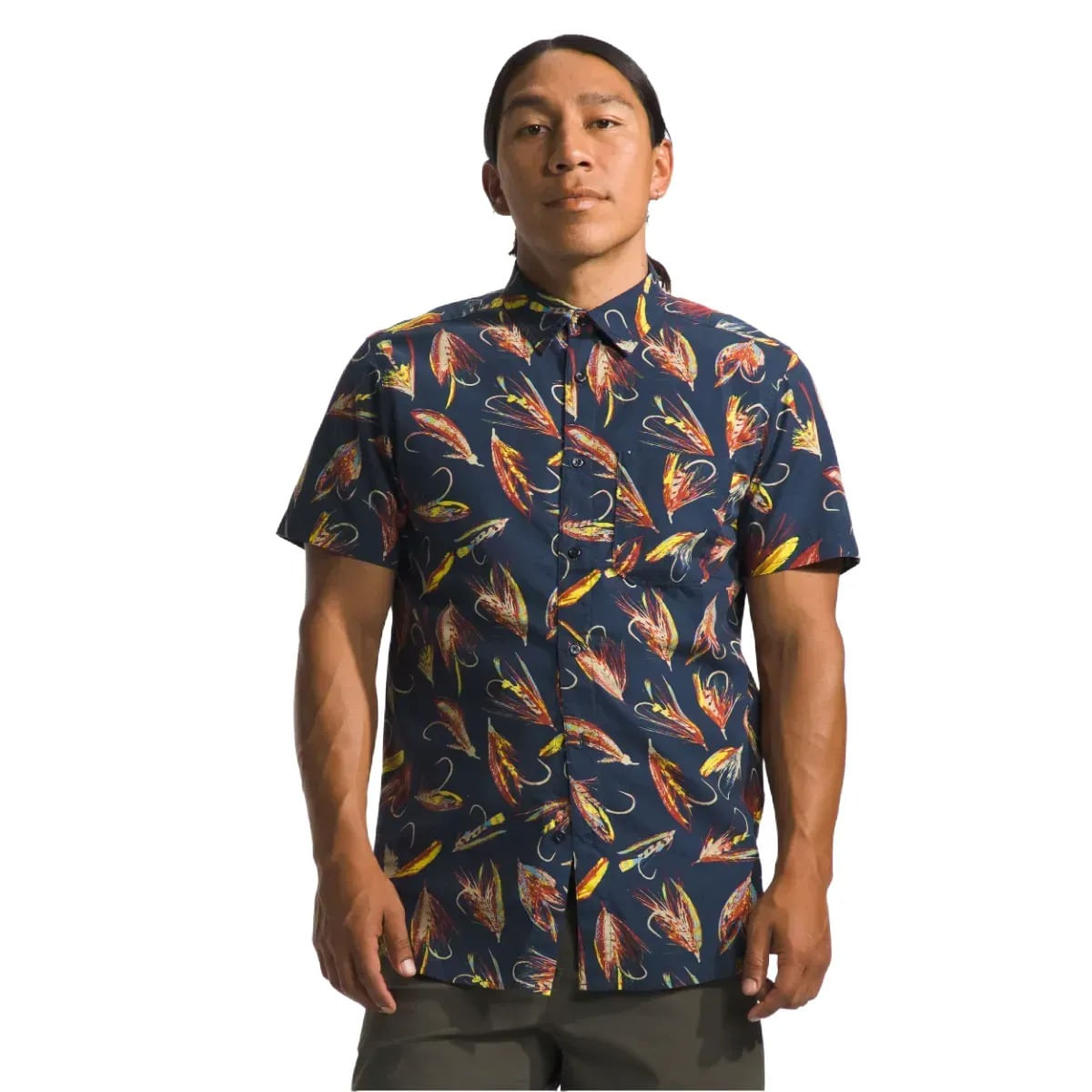 The-North-Face-Short-Sleeve-Baytrail-Pattern-Shirt---Men-s-Summit-Navy-Hand-Tied-Fly-Print-S.jpg
