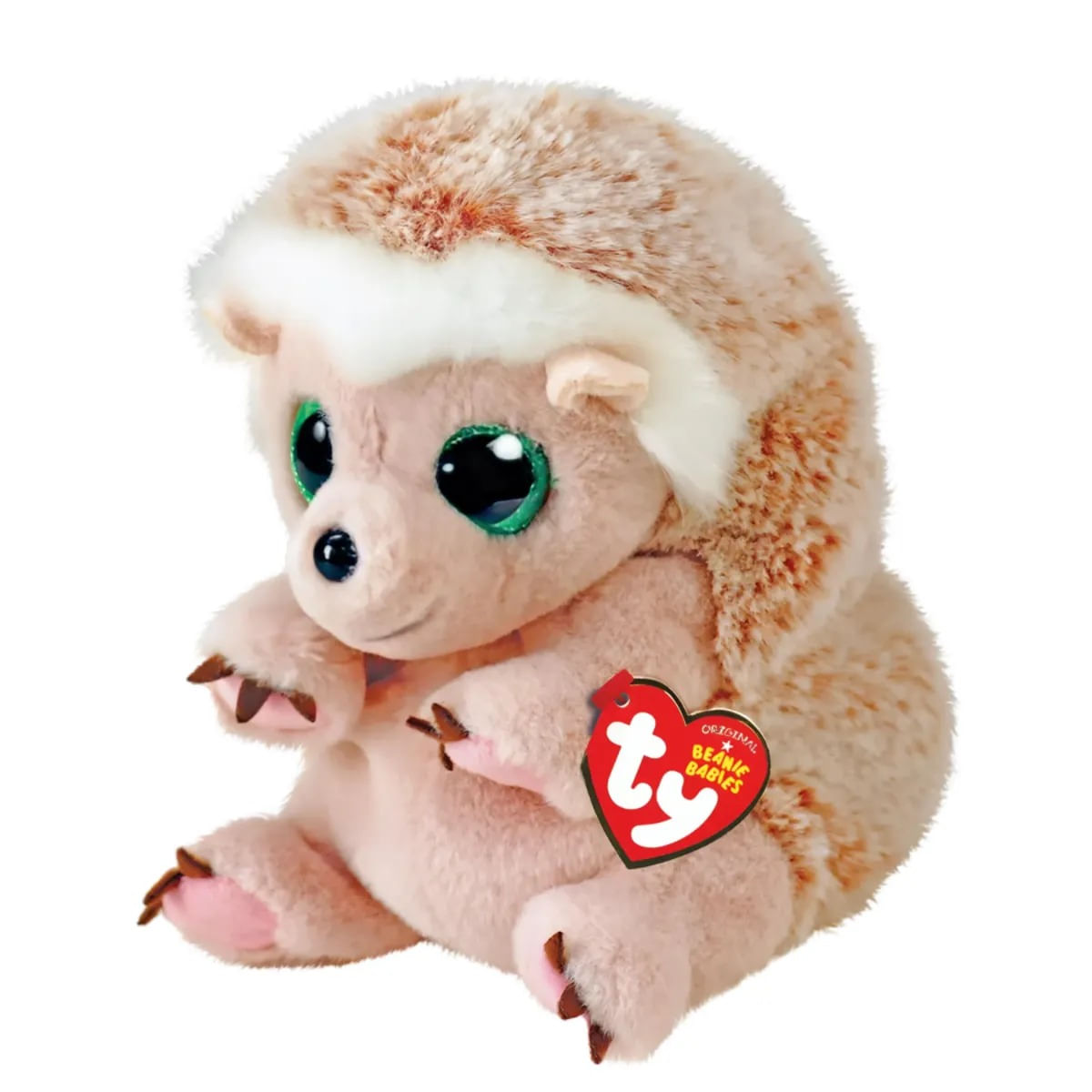 NWEB---TY-BEANIE-BABY-BUMPER-Hedgehog-Tan-Belly-M.jpg