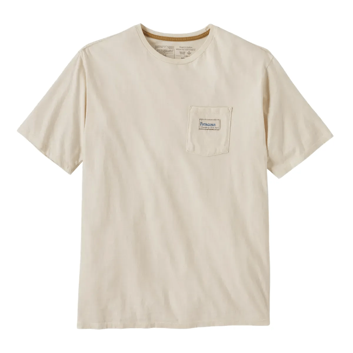 【patagonia】Men's Water People Organic Pocket T-Shirt Patagonia Men's Water People Organic Pocket T-Shirt – The