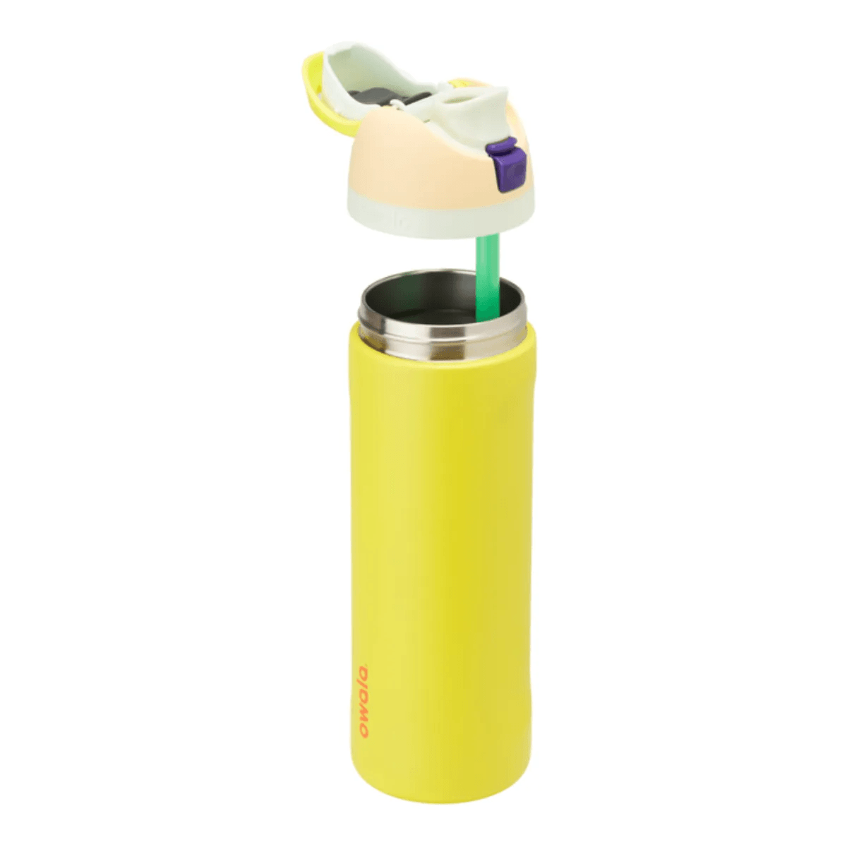 Owala FreeSip Stainless Steel 24 oz Water Bottle - Very Very Dark