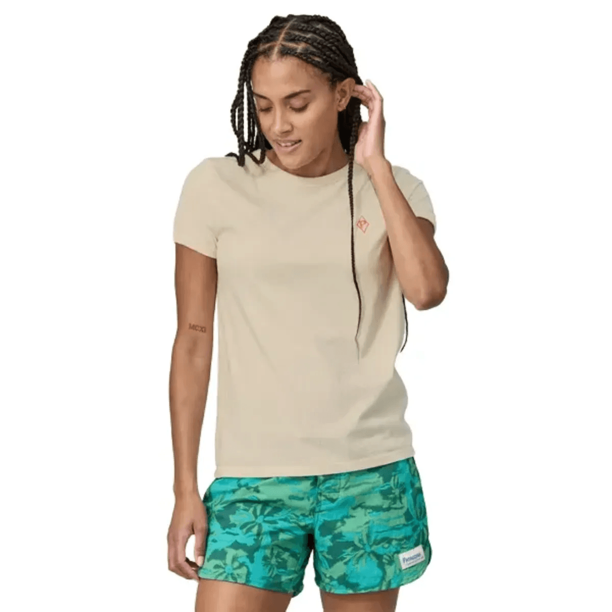 トップス Women's Water People Organic Ringer Tee Patagonia Women's Water People Organic Cotton Ringer Tee