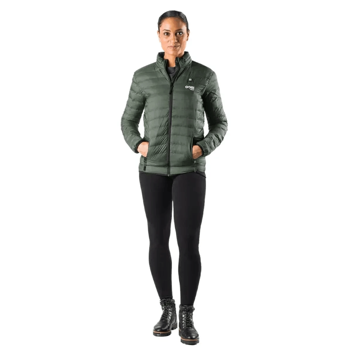 Gobi Heat Wolf M Women's 3 Zone Heated Coat, hotsell Sequoia