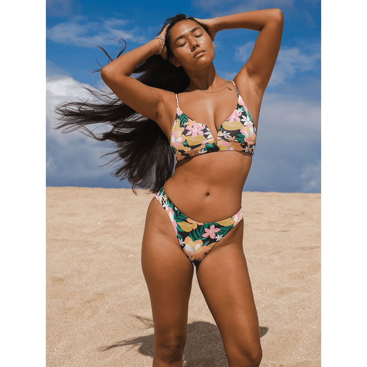 ビキニ VALLO DE NEAR Bella Swimdress Check Atlas Bella | Double Side Tab Bikini Bottom | B Swim