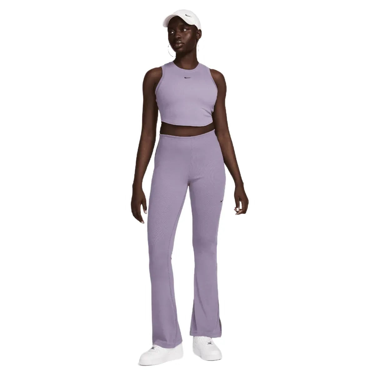 Nike Sportswear Chill Knit Tight Cropped Mini-Rib Tank Top
