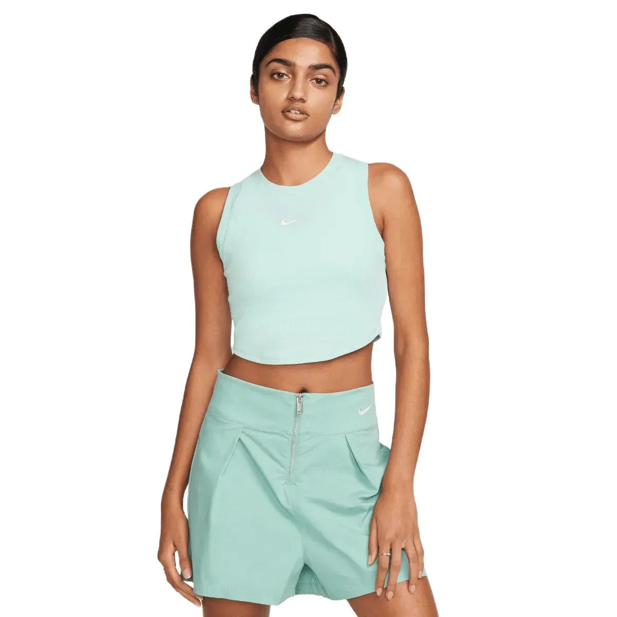 その他 nicknicknick Nike Sportswear Chill Knit Tight Cropped Mini-Rib Tank Top