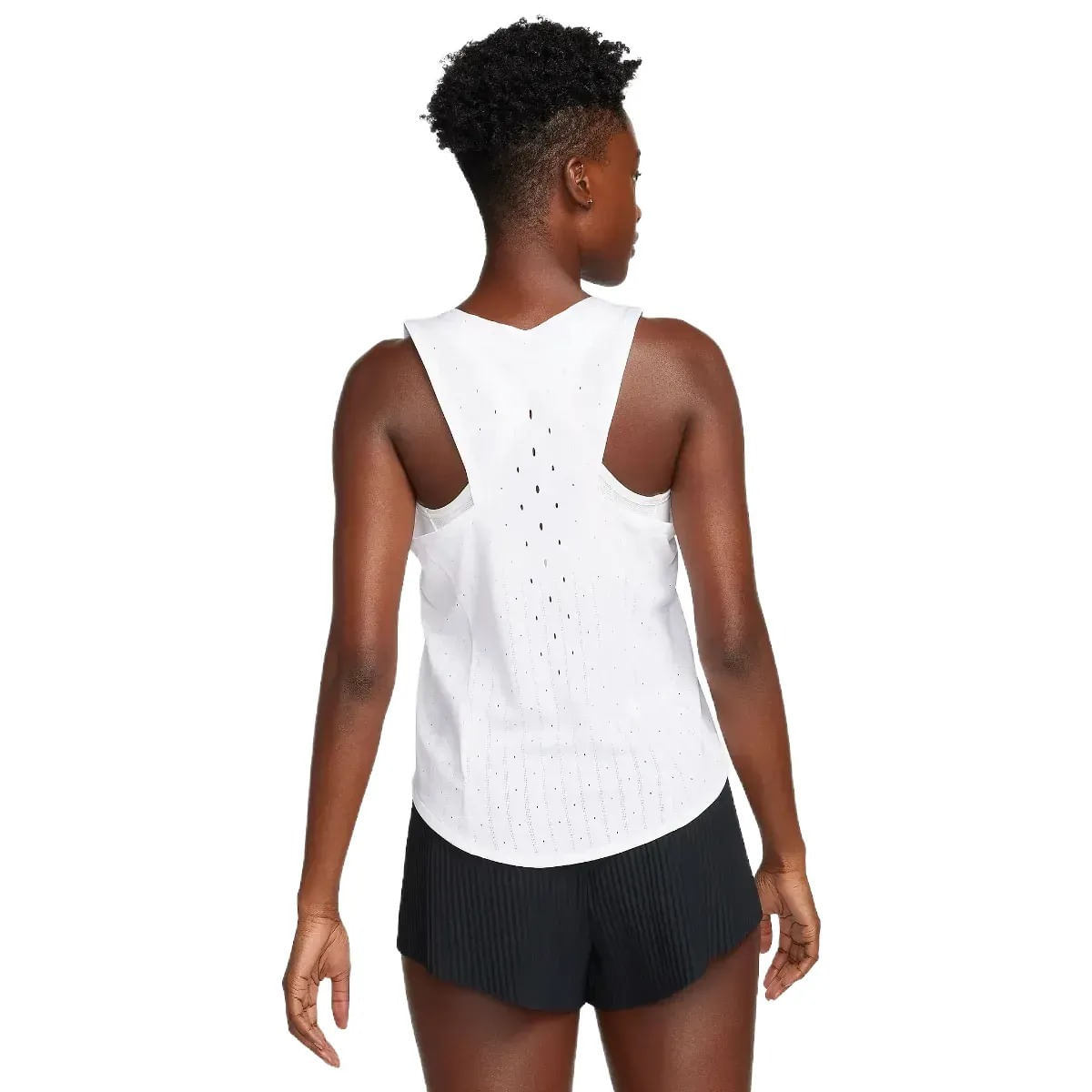 【美品】Nike Aeroswift Singlet + Shorts Sz S NWEB---NIKE-C-W-NK-ARSWFT-
