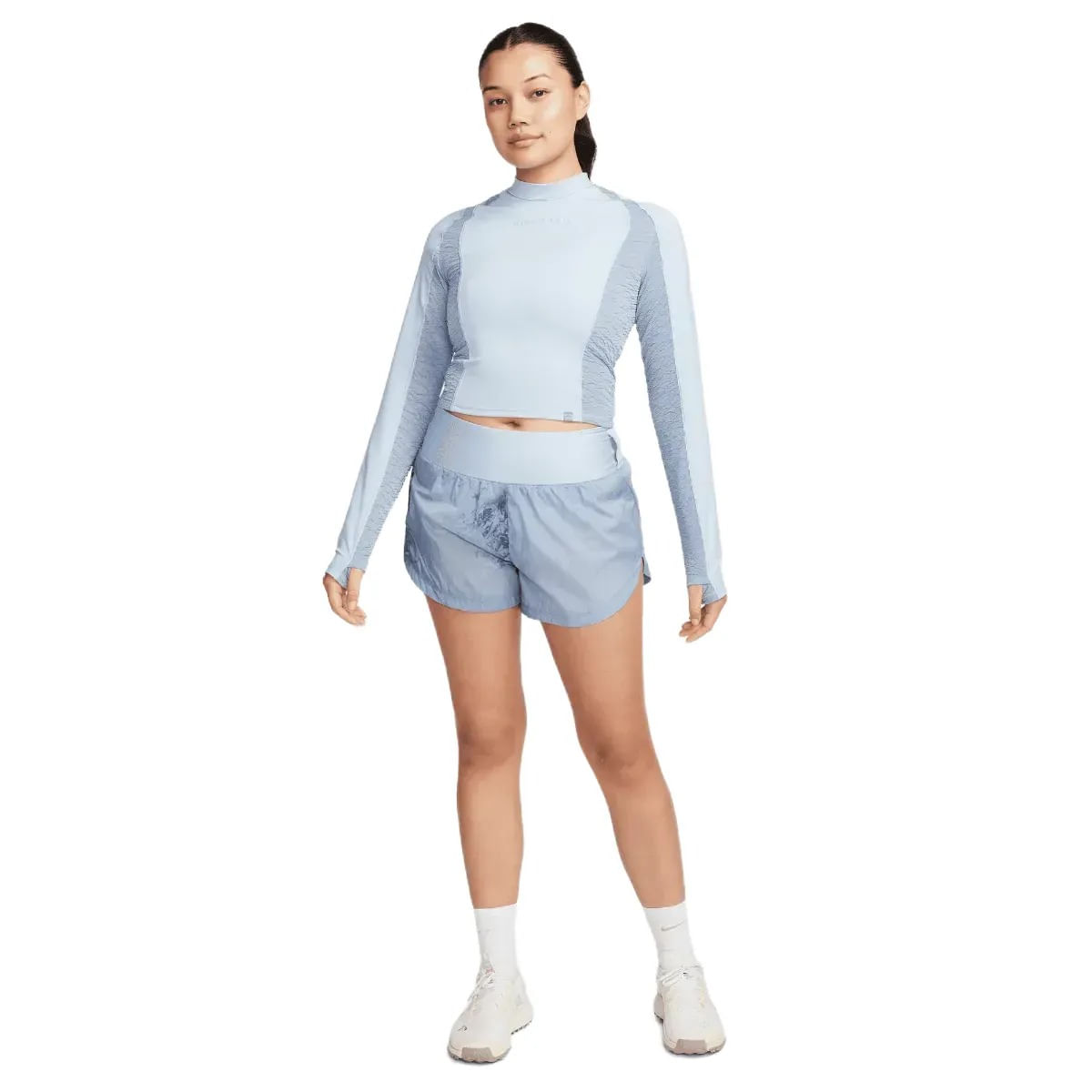 Nike Trail Repel Mid-Rise Brief-Lined Running Short - Girls