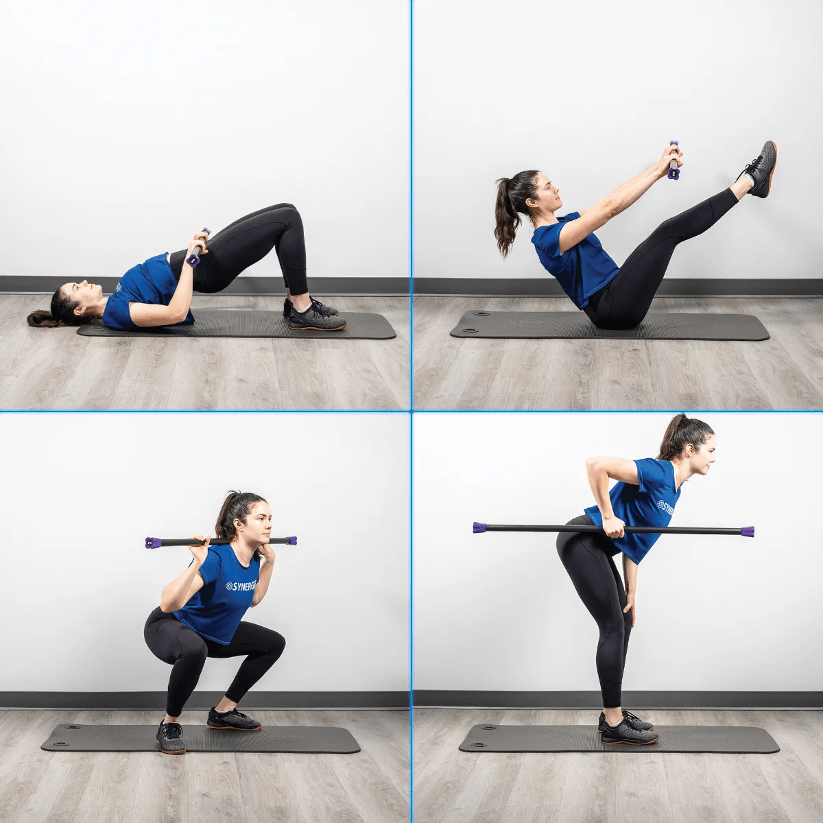 Synergee Weighted Workout Bar