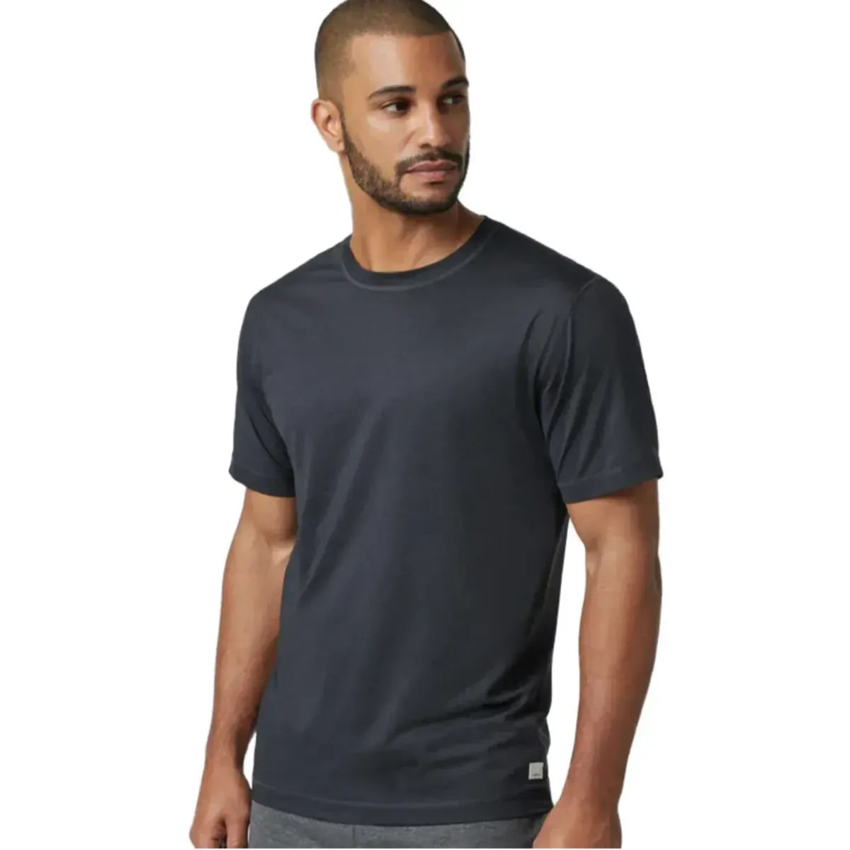 Vuori＊ヴオリ＊Tradewind Performance Tee＊メンズTシャツ Tradewind Performance Tee 2.0 | Black Heather | Vuori