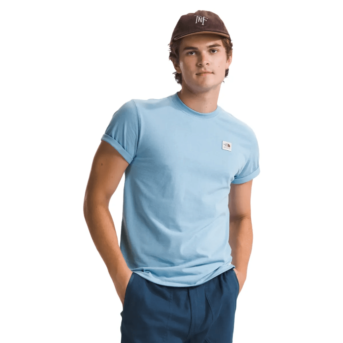 The North Face Heritage Patch Heather T-Shirt - Men's - Als.com