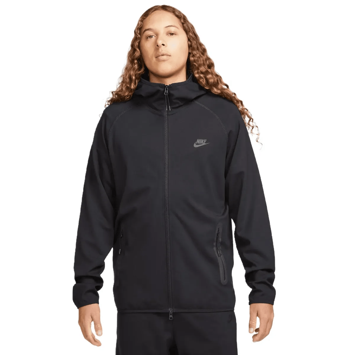 ★NIKE★TECH LIGHTWEIGHT KNIT FULL ZIP フーディ★追跡可 NIKE TECH LIGHTWEIGHT KNIT FULL-ZIP HOODIE SIZE LTT NEW NWT