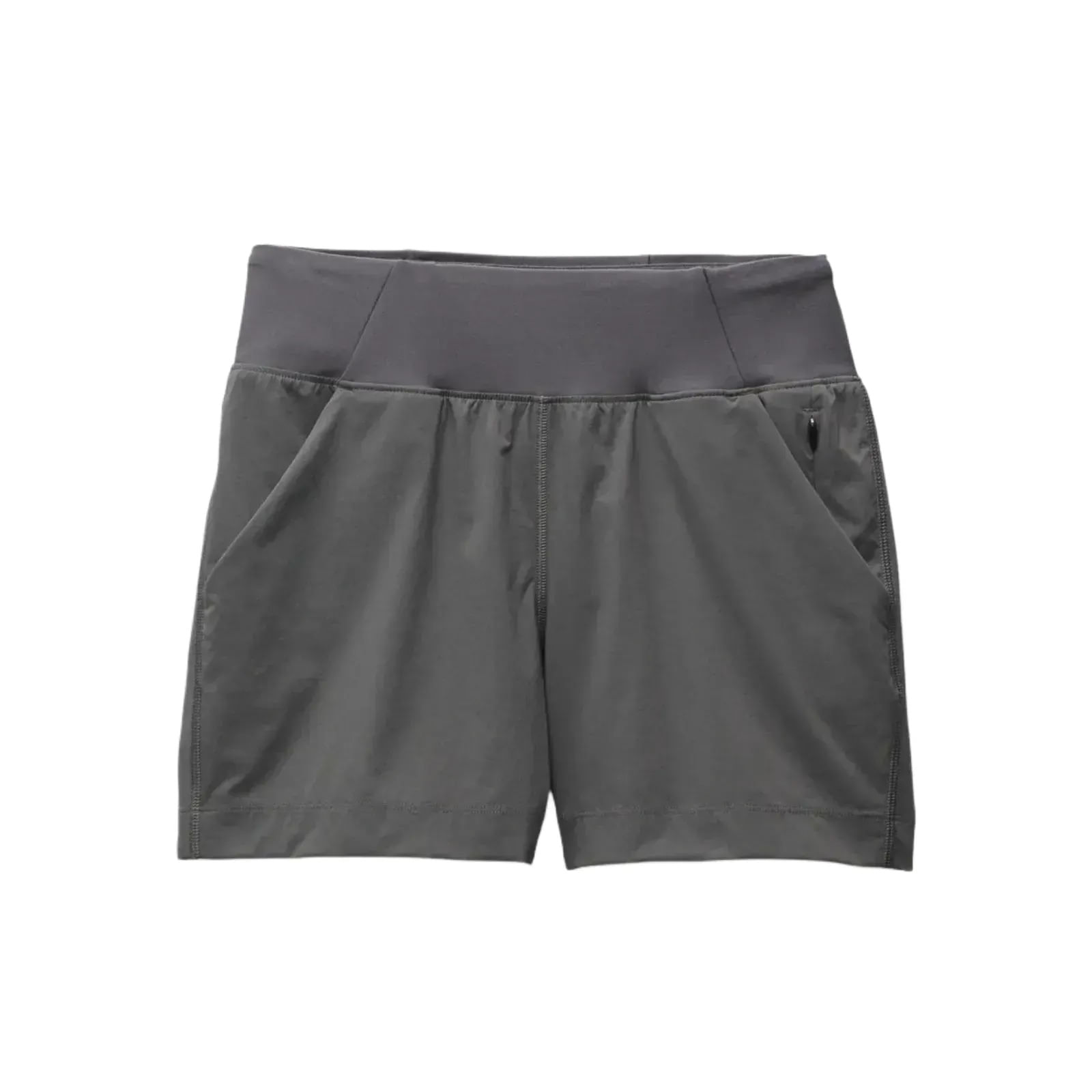 PrAna Women's Koen Flat Front Shorts - Comfortable Knit Waistband With Drawcord