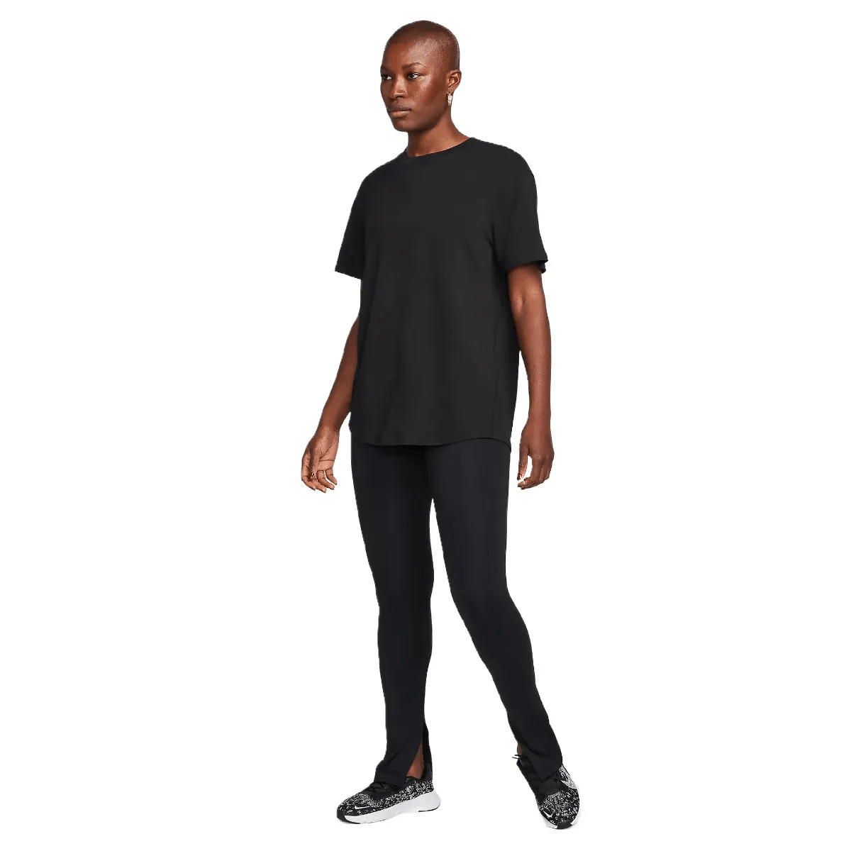 ★★Nike★★ One Relaxed Dry Fit Short Sleeve Top W Black FN Nike Women's One Relaxed Dri-FIT Short Sleeve Top