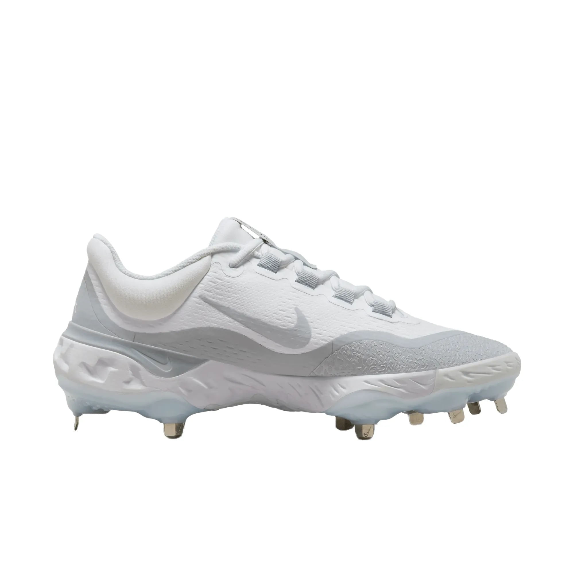 Nike white baseball cleats best sale