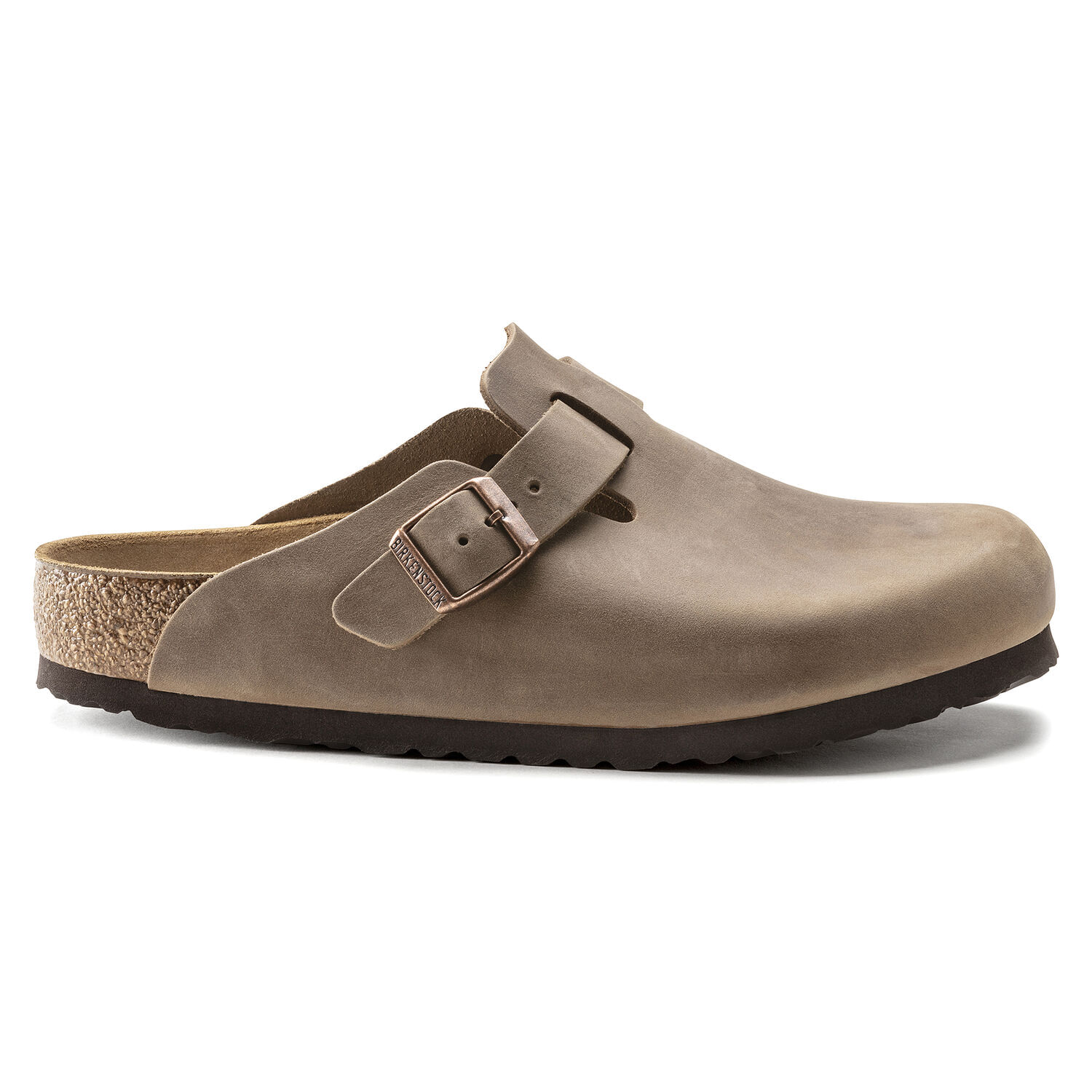 サンダル・ミュール BIRKENSTOCK SS25 BOSTON - Oiled leather sabot (059463 BLK) Boston Natural Leather Oiled Black | BIRKENSTOCK