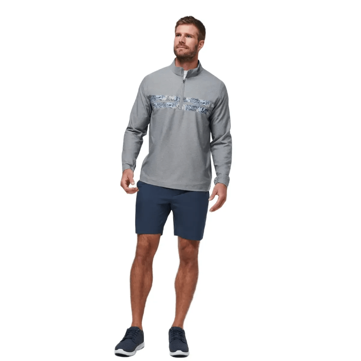 TravisMathew Move Mountains Quarter Zip Jacket - Men's - Als.com