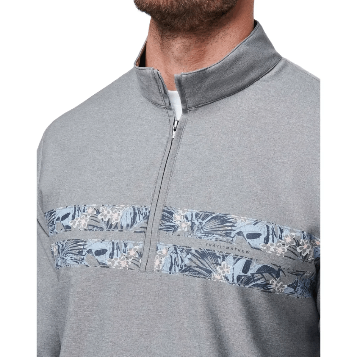TravisMathew Move Mountains Quarter Zip Jacket - Men's - Als.com