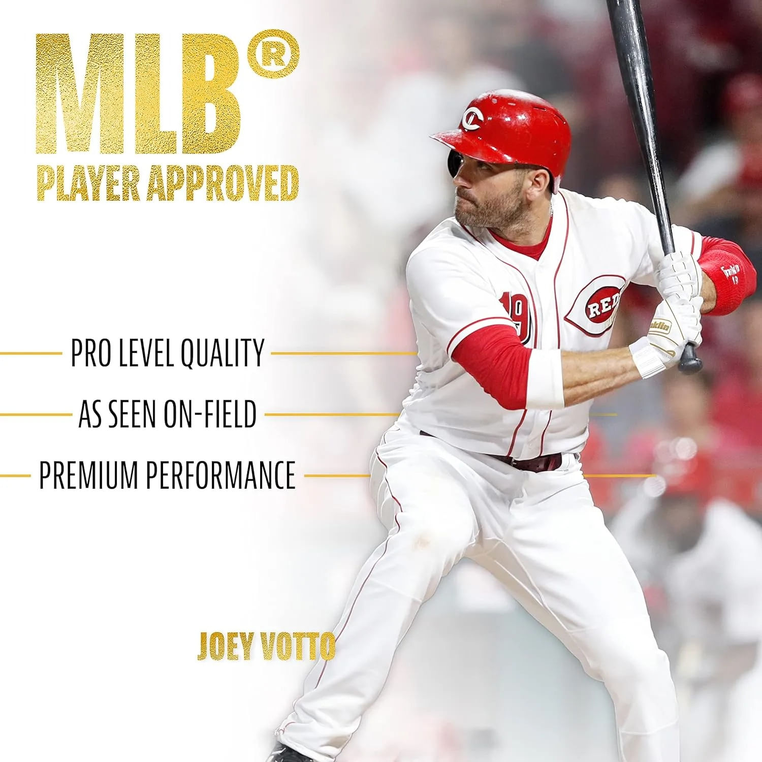 Franklin Sports Powerstrap Infinite MLB Batting Glove