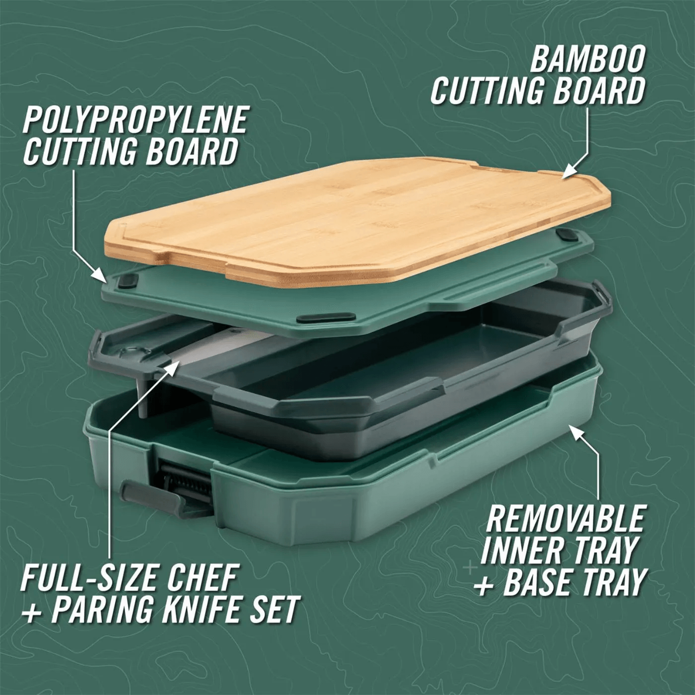 Gerber ComplEAT Cutting Board Set - Baltic Haze One Size