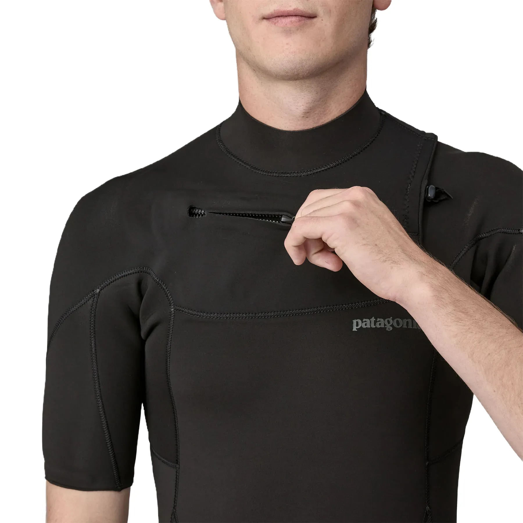 Patagonia Yulex Regulator Lite Front-Zip Spring Wetsuit - Men's - Black S S