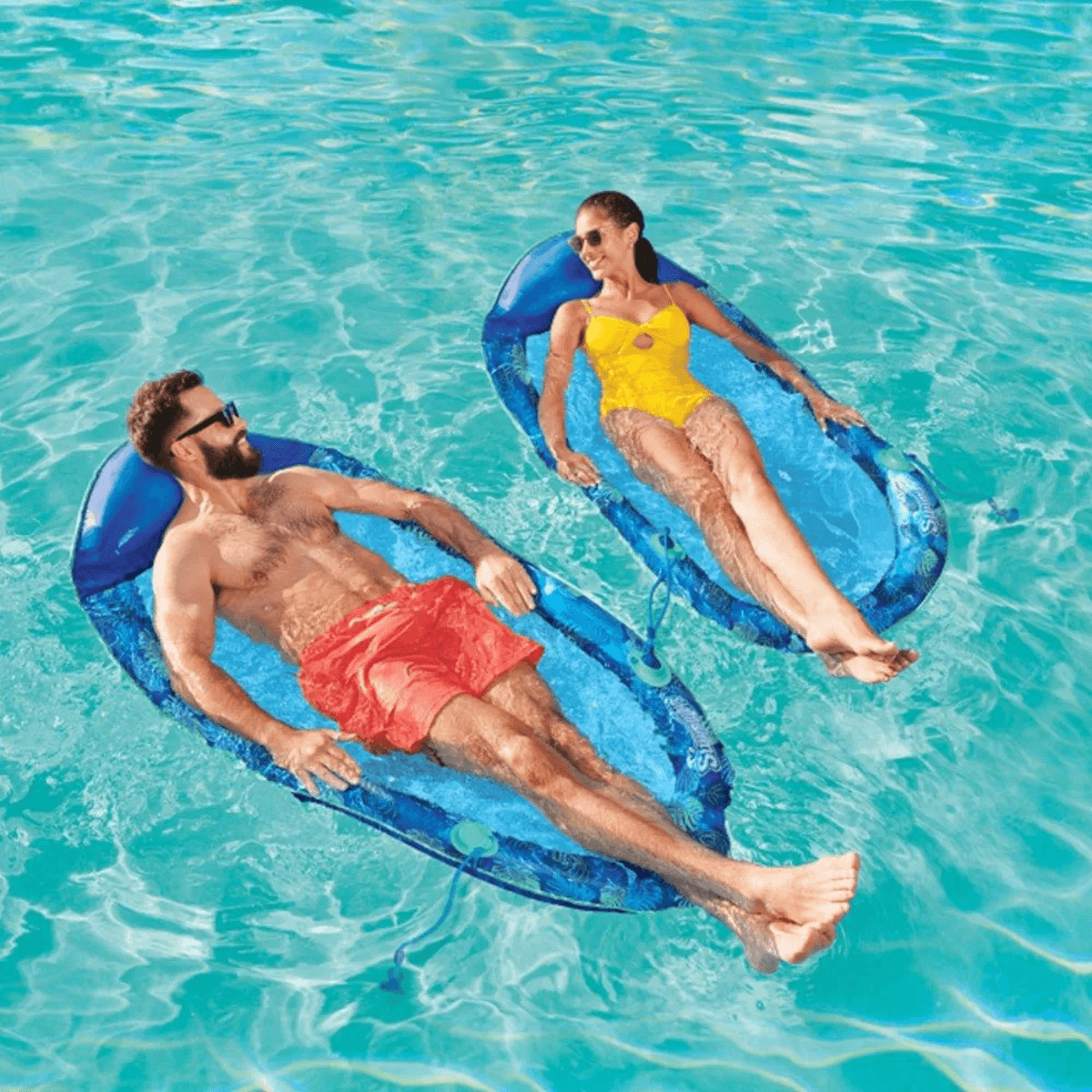 Swimways Float Swimways Elite Spring Float Hammock Pool Lounger