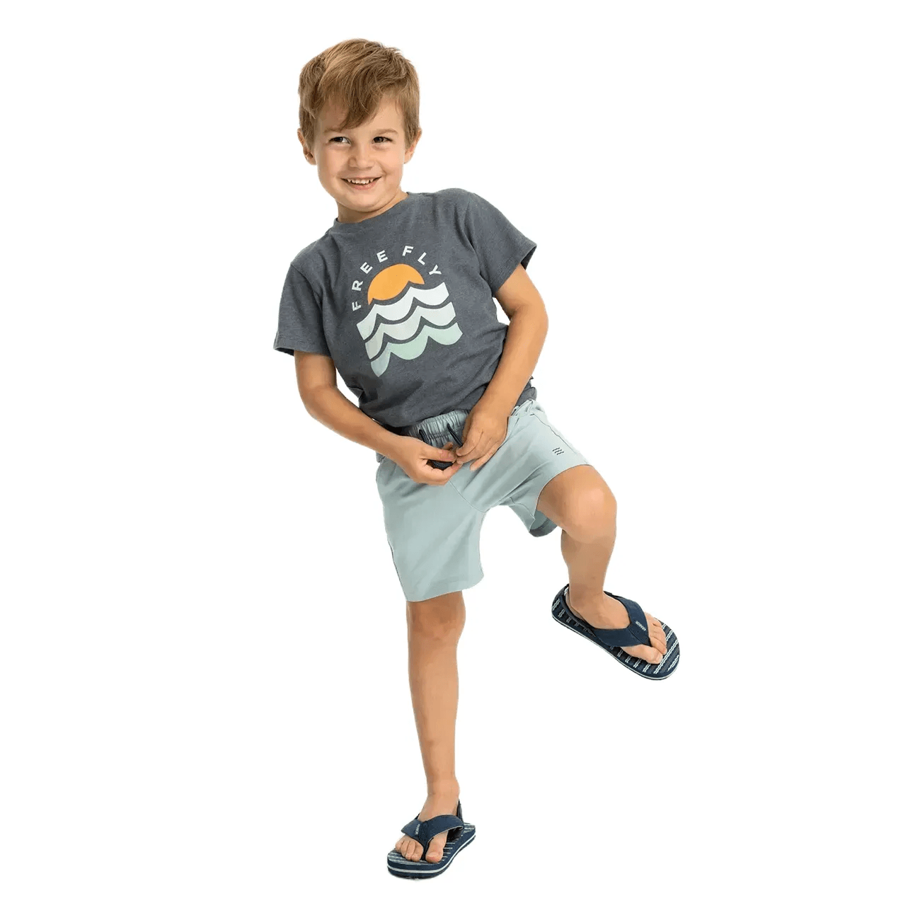 Free Fly Breeze Short - Toddler - Sea Glass 6T