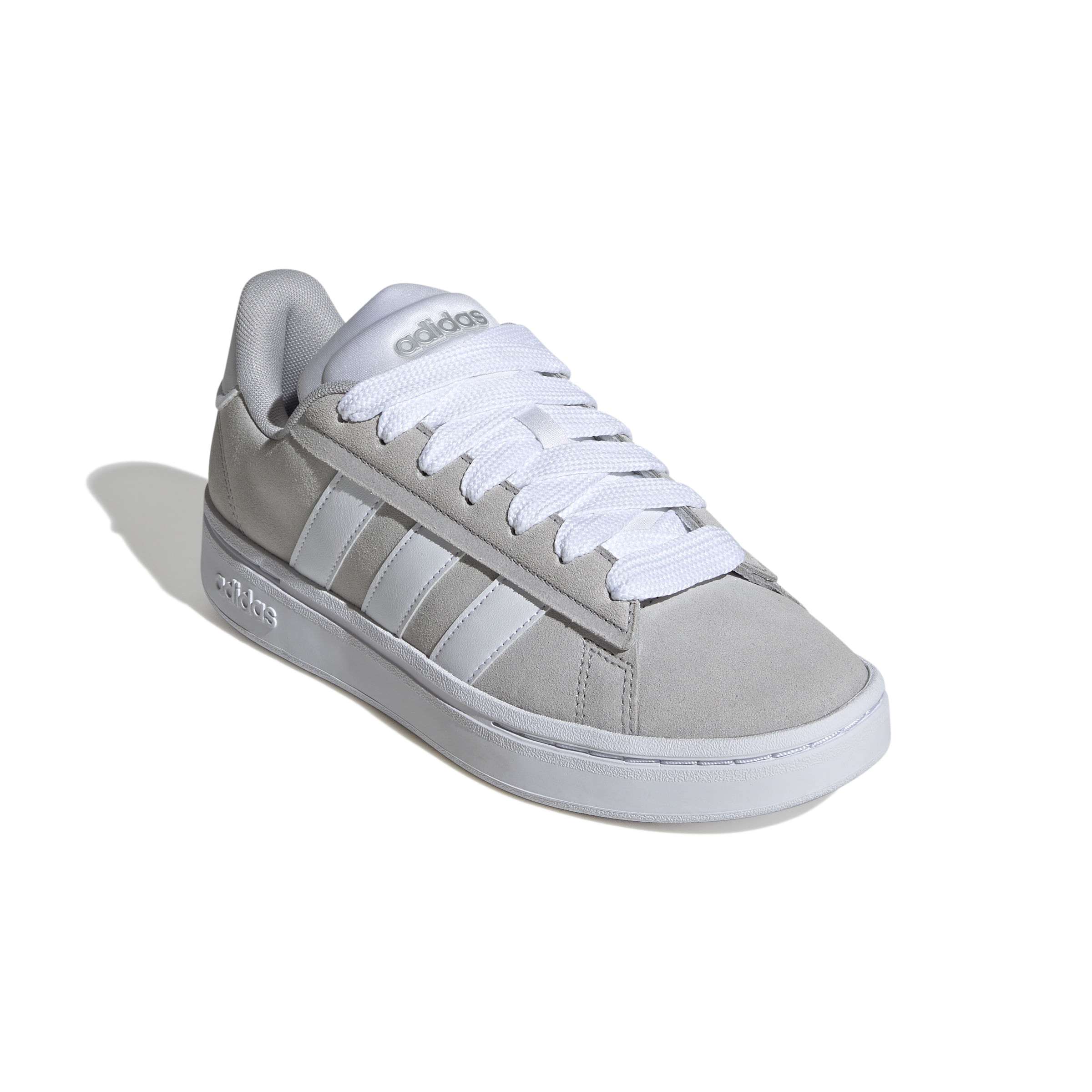 Adidas Grand Court Alpha Shoe Women s Grey White Silver 7