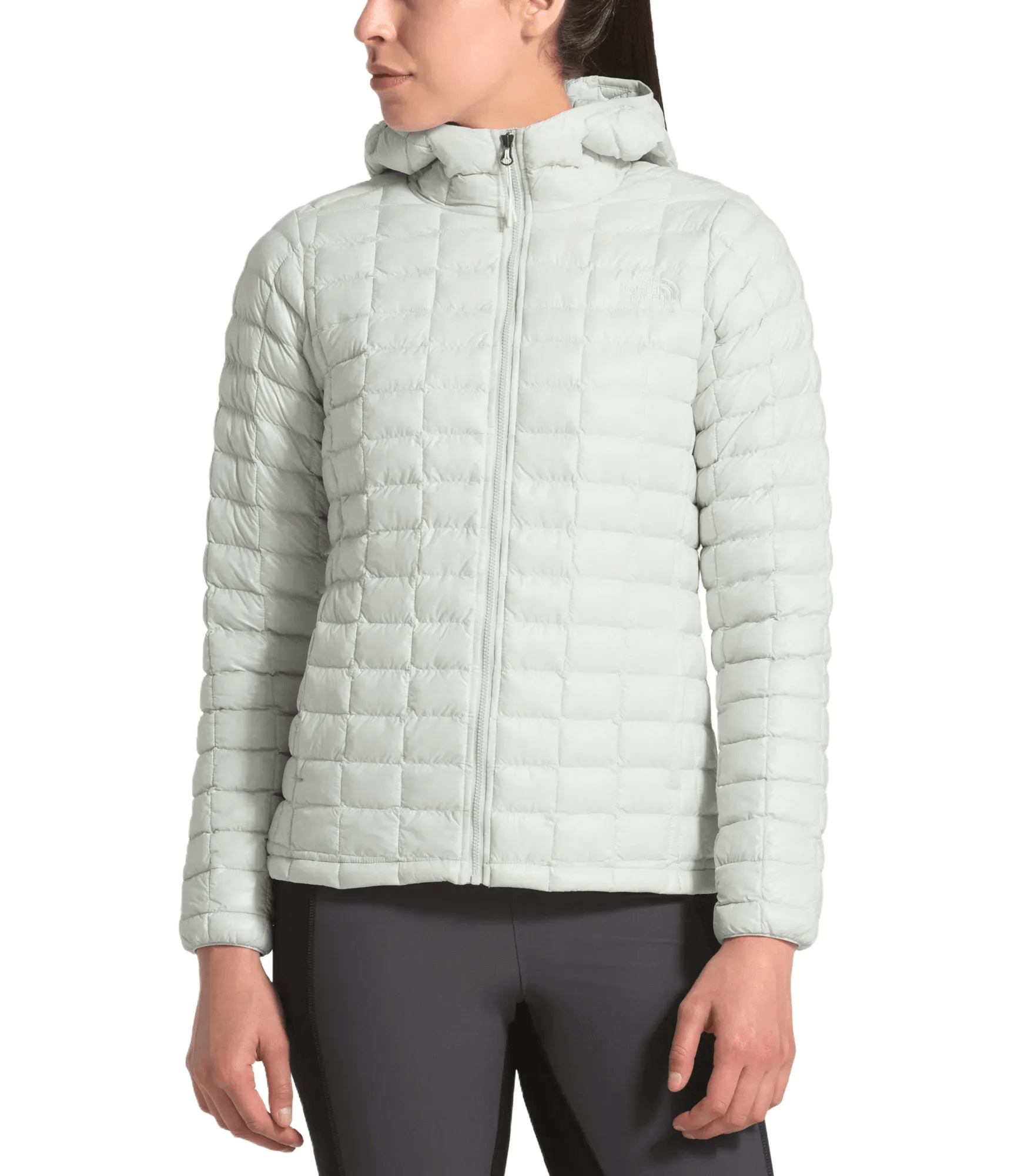 North face thermoball jacket women's grey best sale