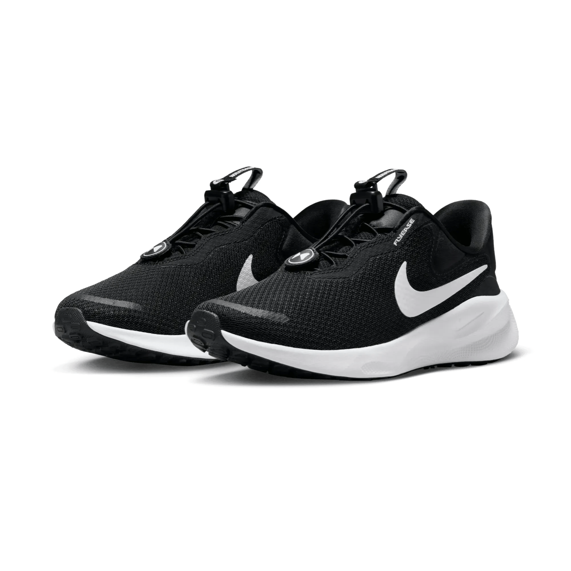 nike black revolution shoes