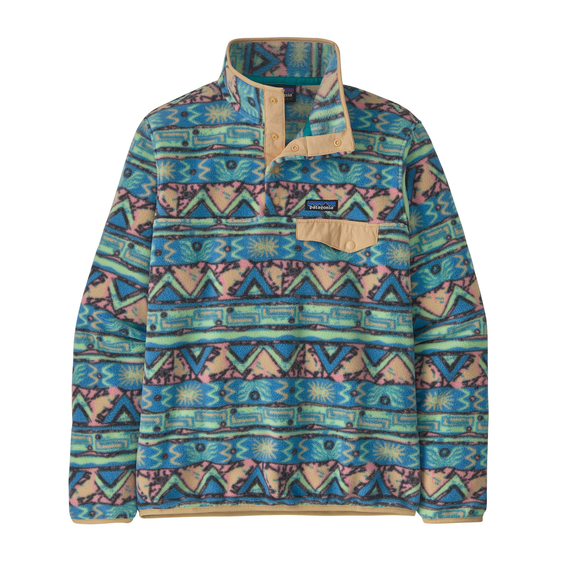 /patagonia-lightweight-synchilla-snapt-fleece-pullover-womens-10271617/p?color=High+Hopes+Geo+%2F+Salamander+Green