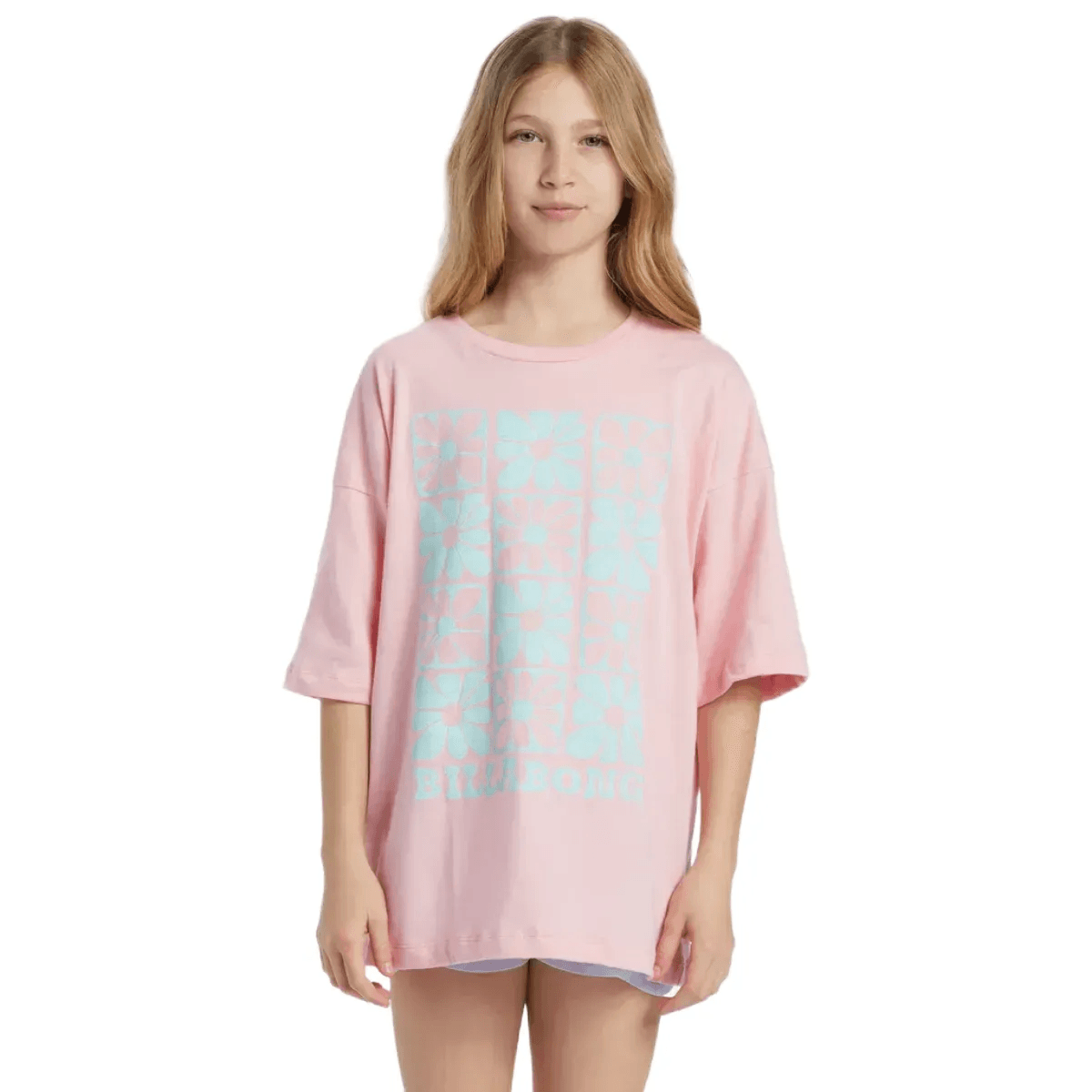 Billabong Flower Power Oversized T-Shirt - Girls' - Als.com
