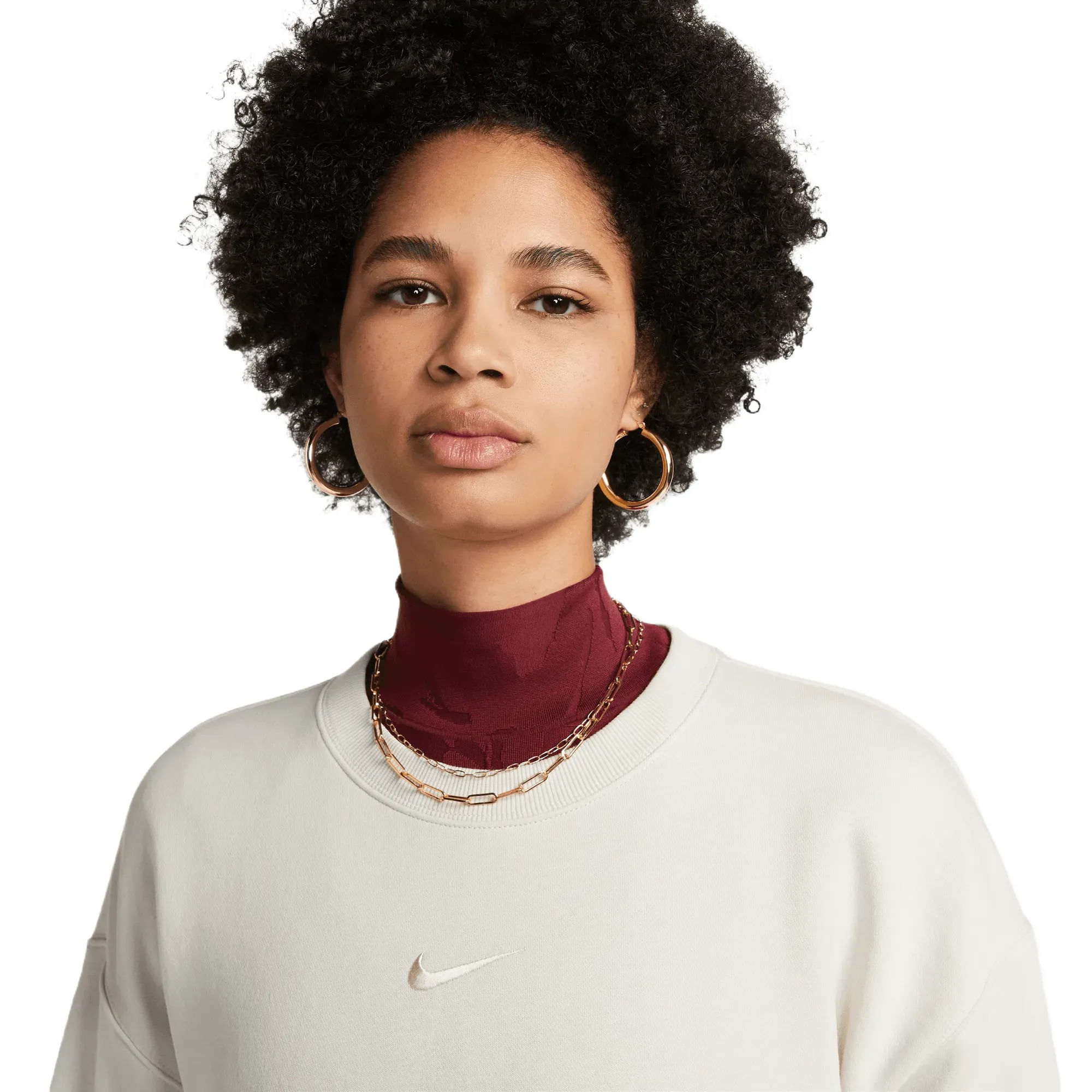 nike crew neck oversized sweater