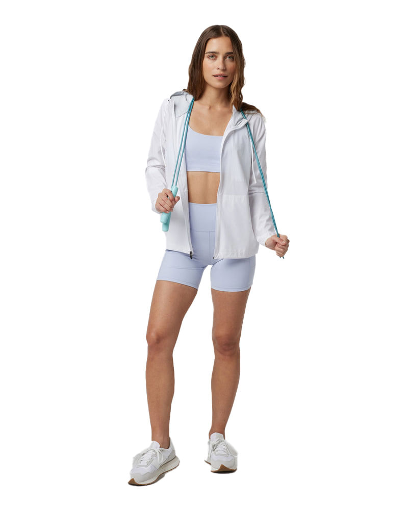 アウターその他 PESERICO Women Outer S03005 01920 001 WHITE Vuori Outdoor Trainer Shell Jacket - Women's - Als.com