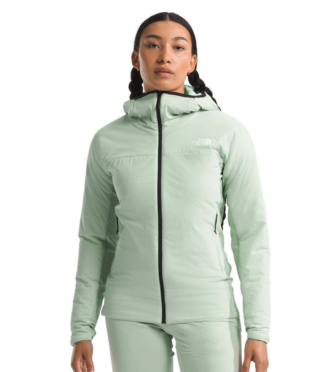 Misty Sage Light Green North Face Puffer Jacket The North Face W