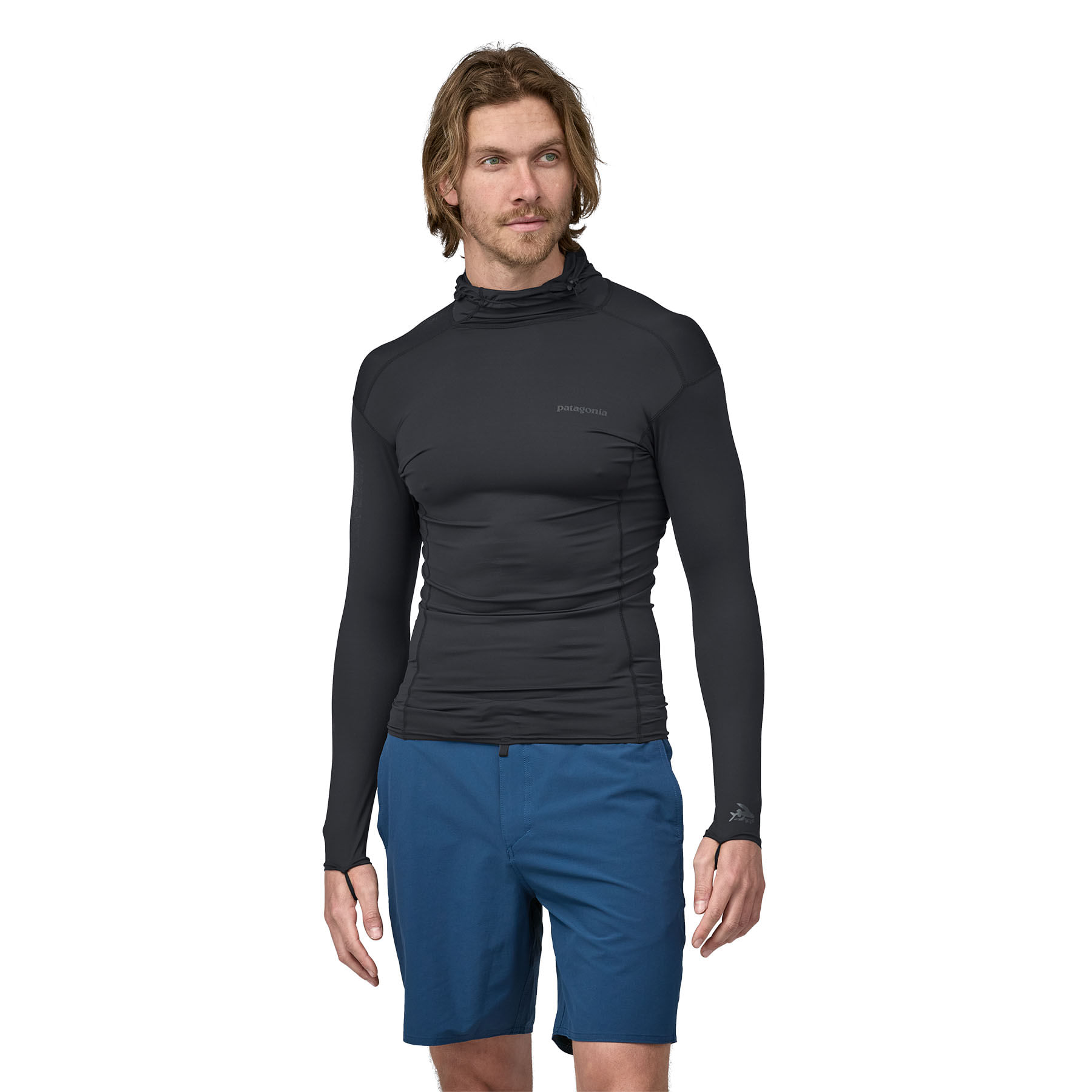 Patagonia R UPF Hoodie - Men's - Ink Black XS