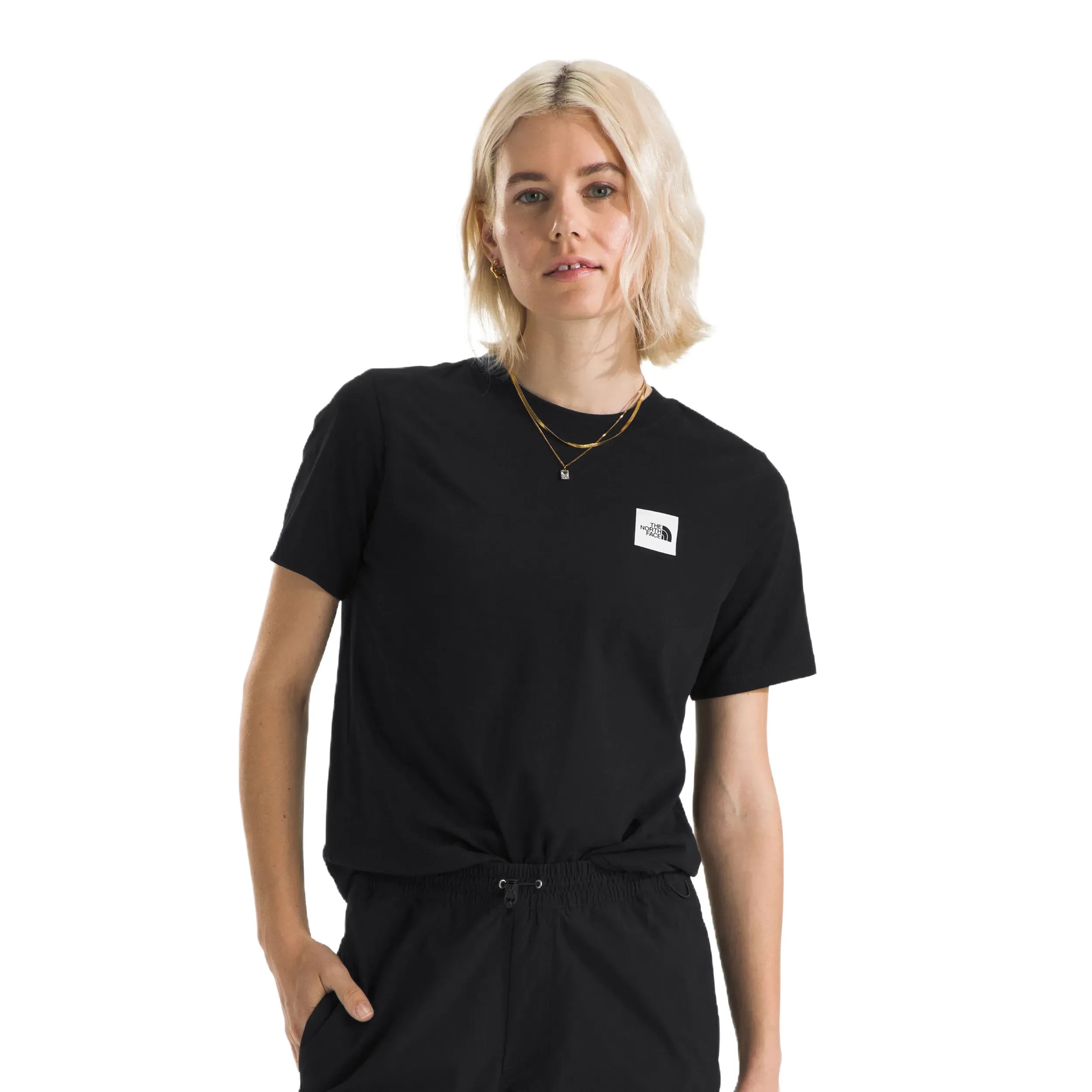 ★★THE NORTH FACE★★ TNF Korean Short Sleeve Round Tee 2OF The North Face Women's Sunriser Short Sleeve TNF Black | Buy