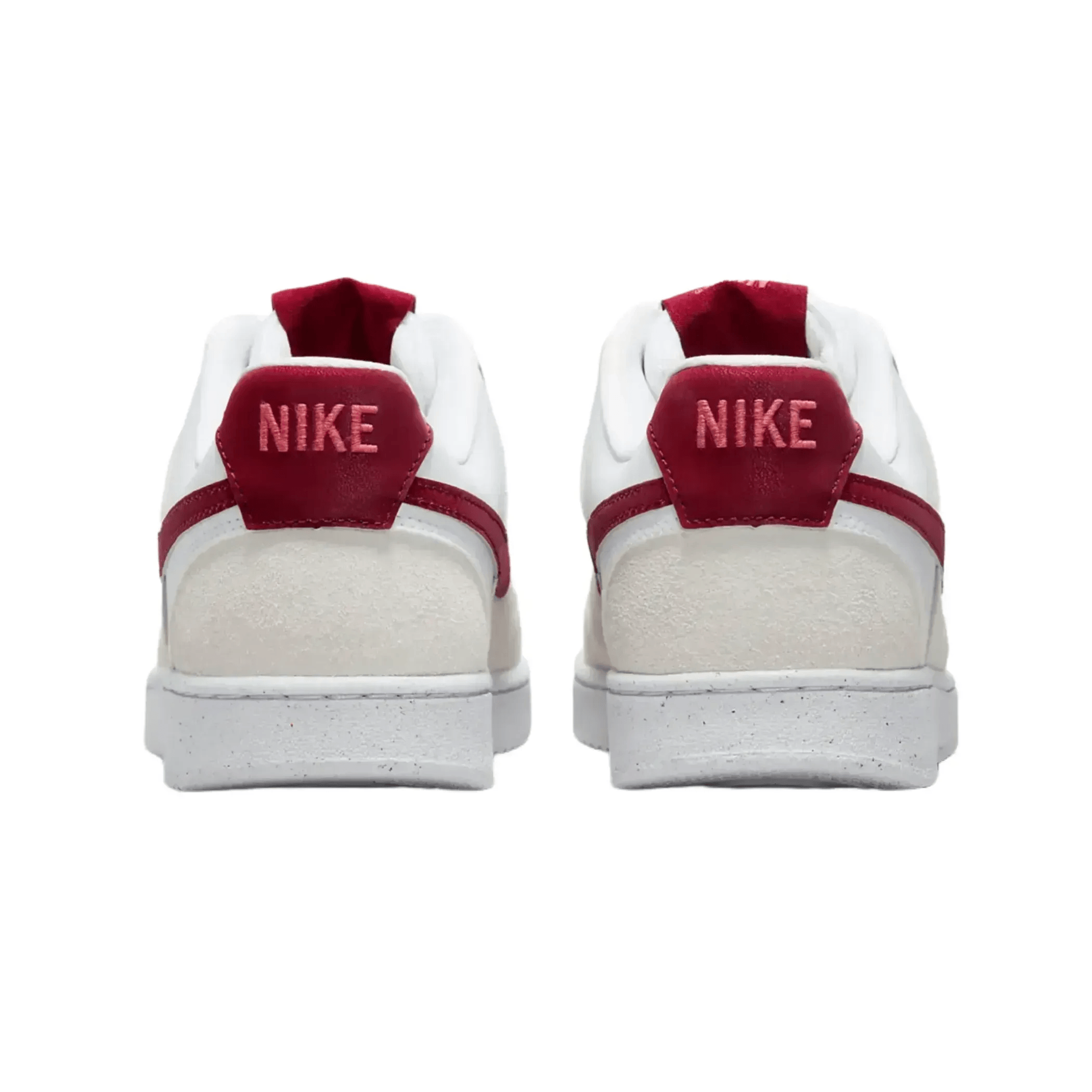 nike court white red