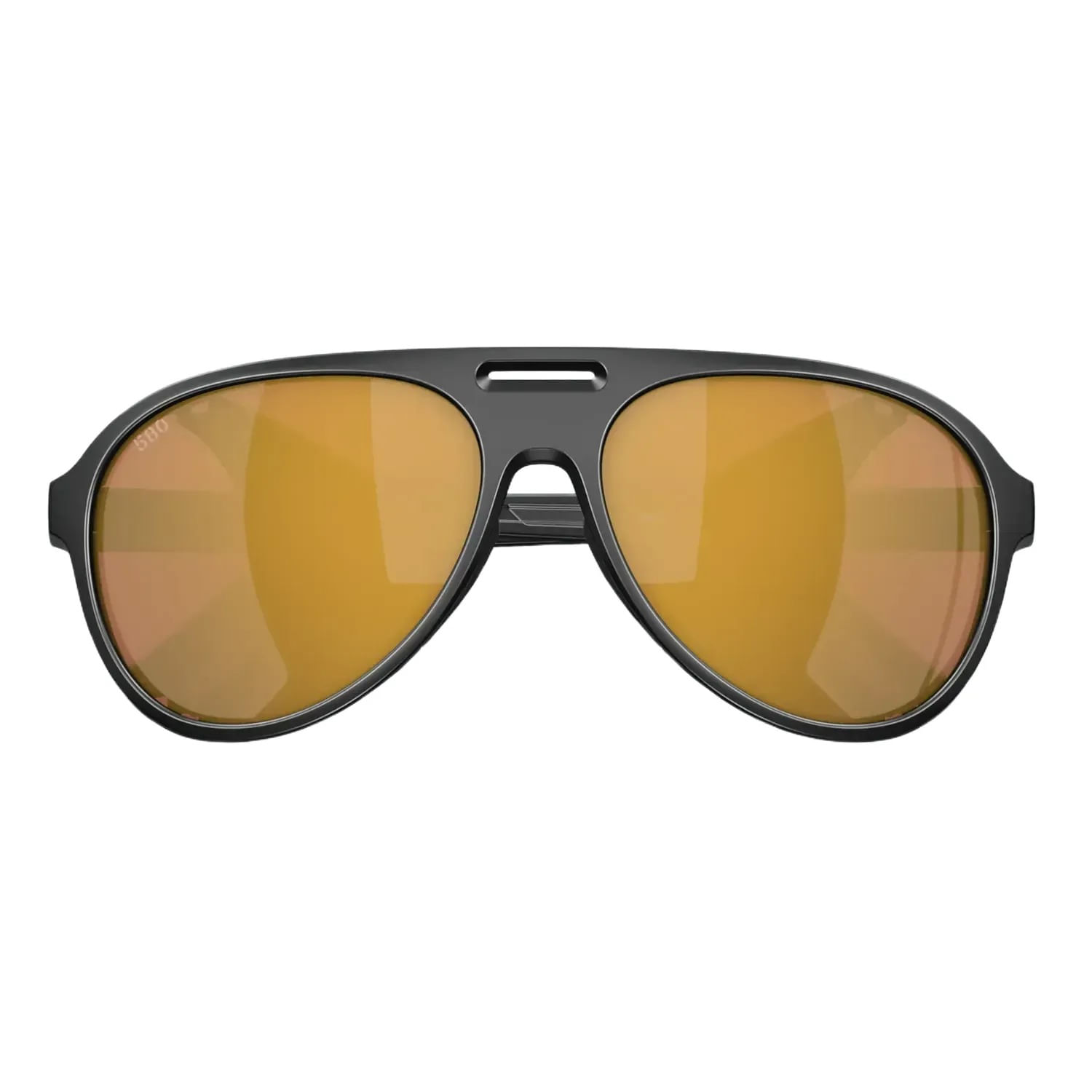 Costa Del Mar Grand Catalina Sunglasses - Matte Black, Gold Mirror Polarized – image 3 of 5