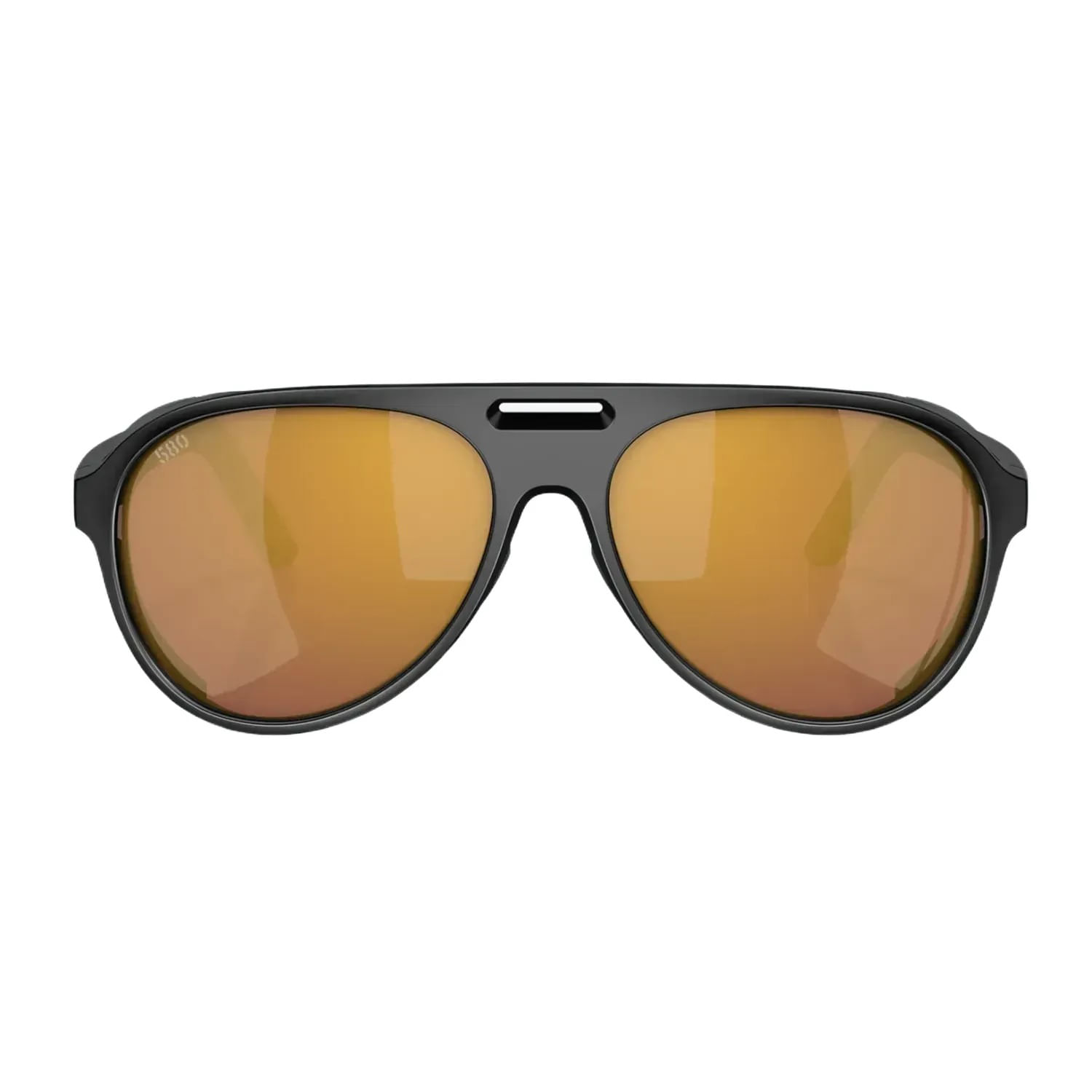 Costa Del Mar Grand Catalina Sunglasses - Matte Black, Gold Mirror Polarized – image 4 of 5