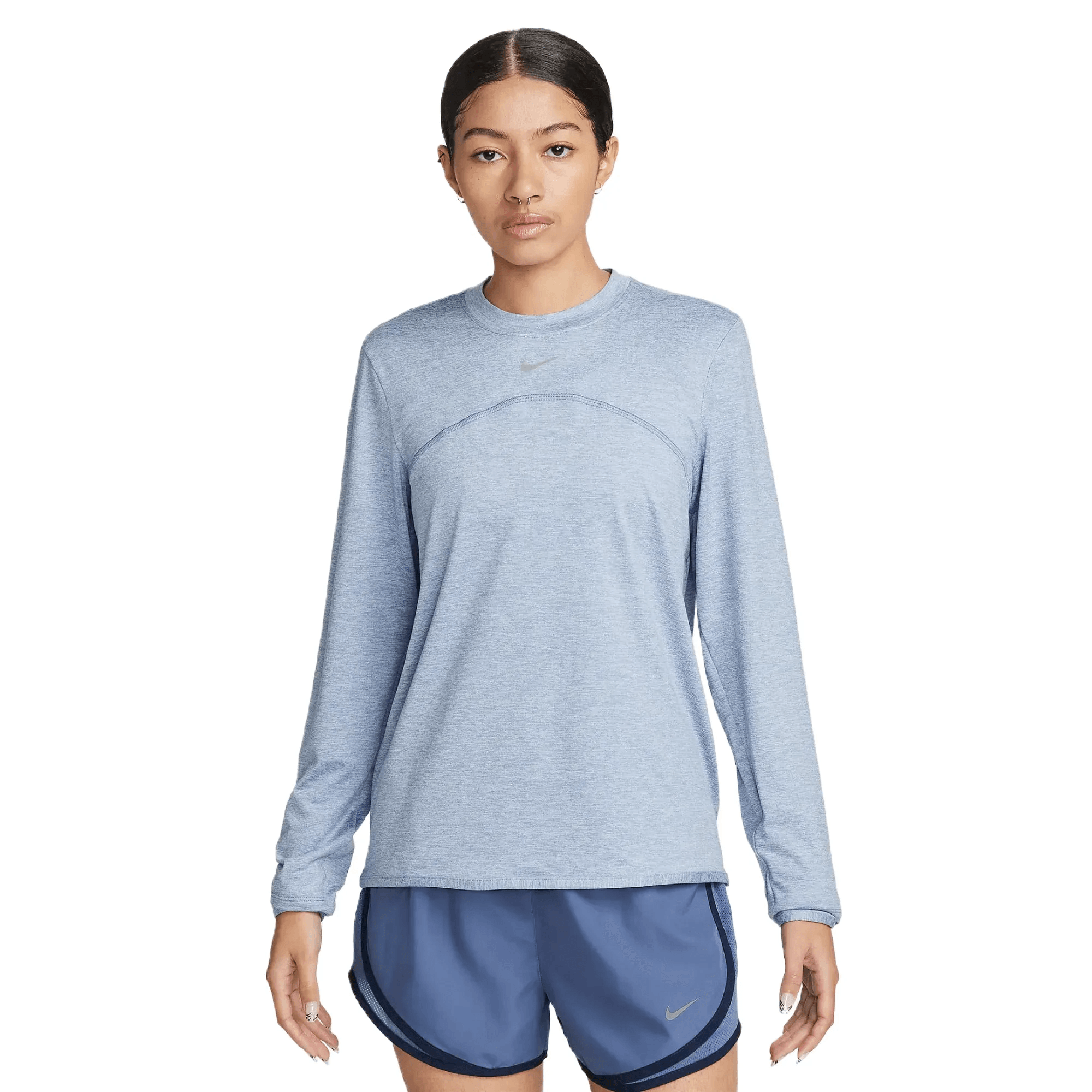 ★★Nike★★ Dry Fit Swift Element UV Crewneck Running Top W Nike Dri-FIT Swift Element UV Crew-Neck Running Top
