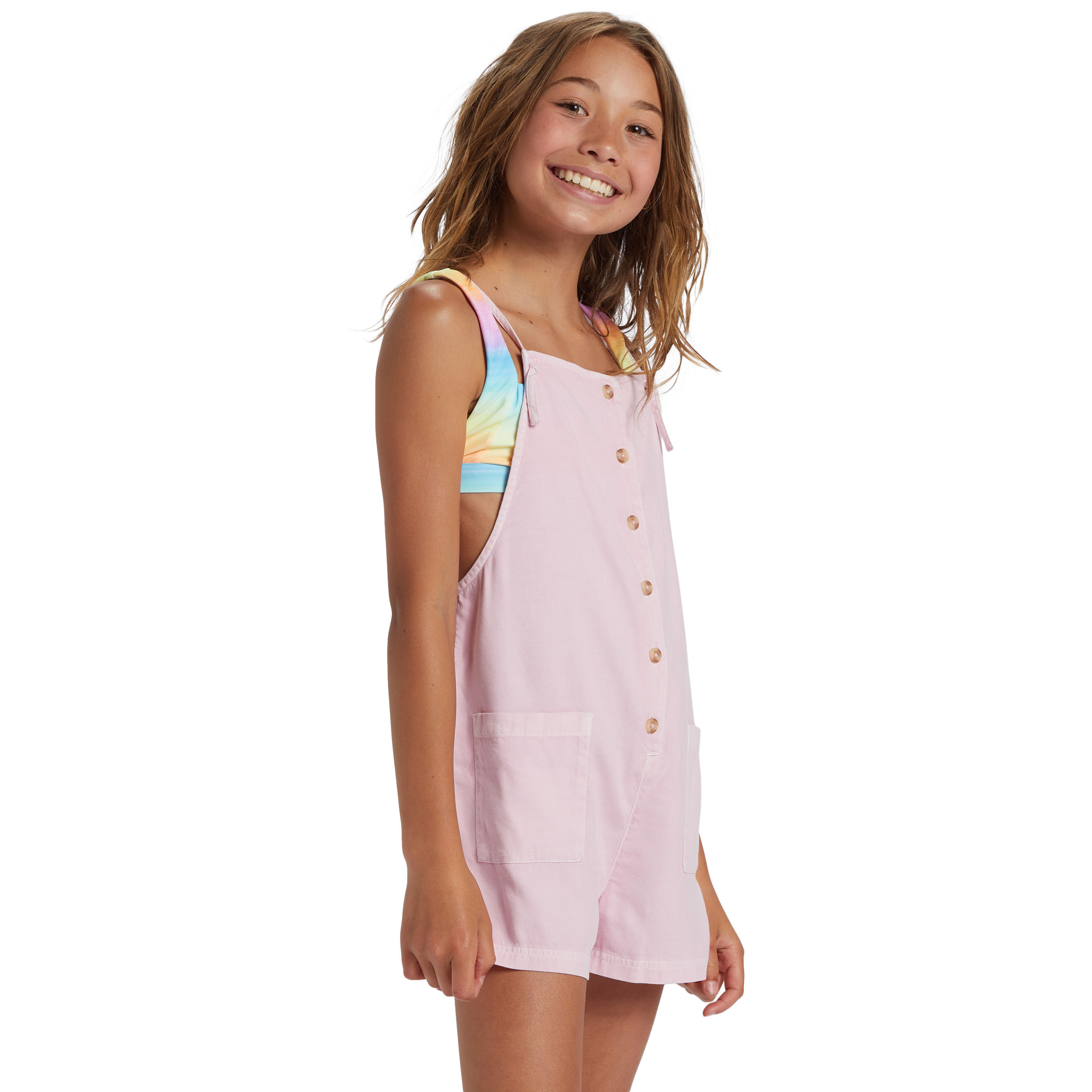 Logan Overal Romper Logan Overal Romper