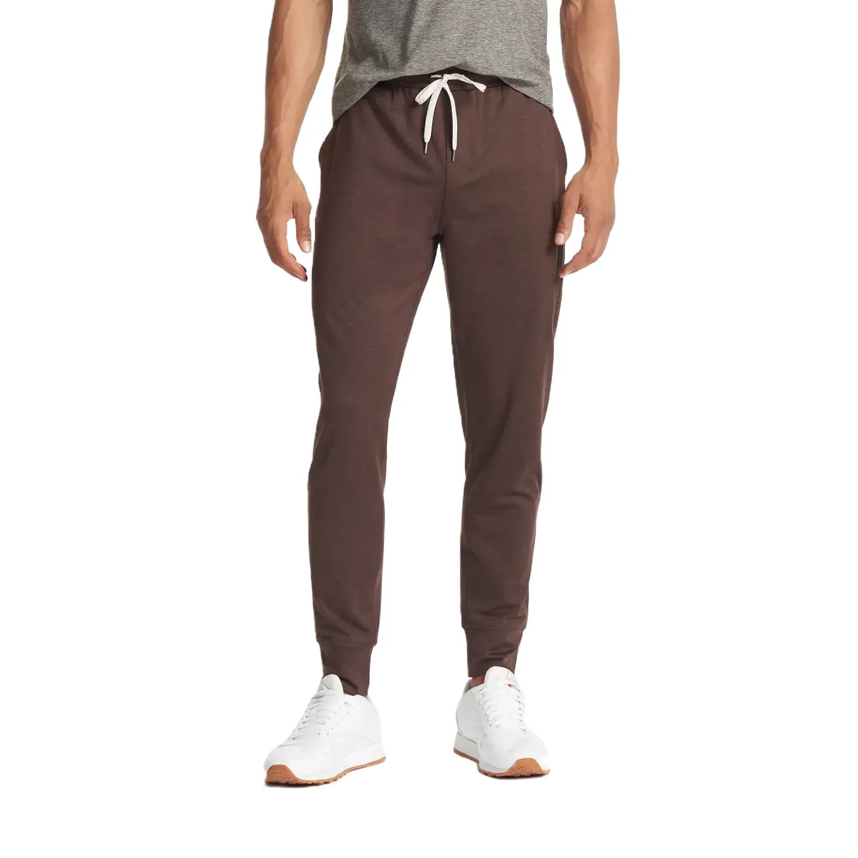 Store Vuori Men's Sunday Performance Relaxed Fit Tapered Jogger Oxblood Red Rare