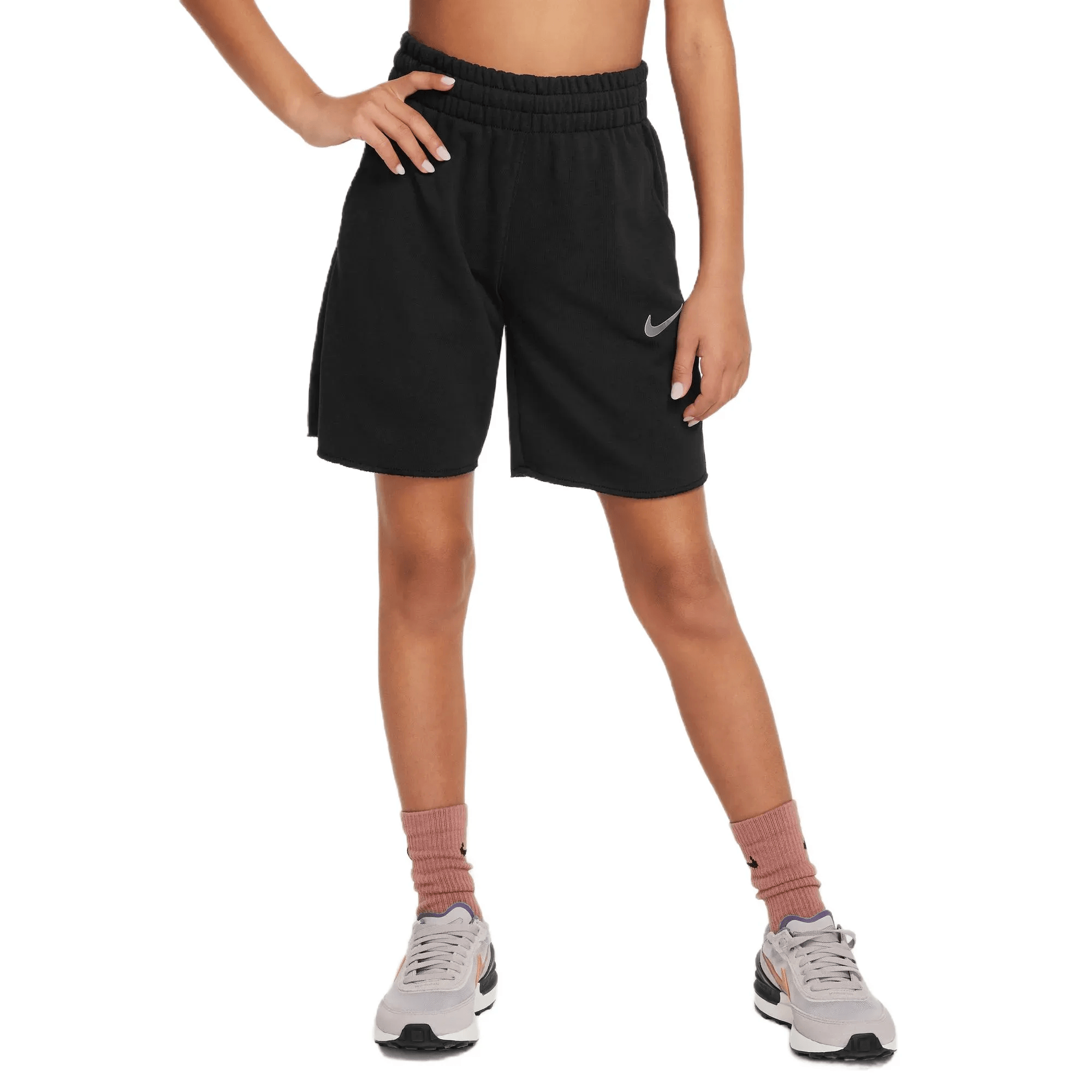 Amazon.com: Nike Women's Shorts, Black/White, XS : Sports