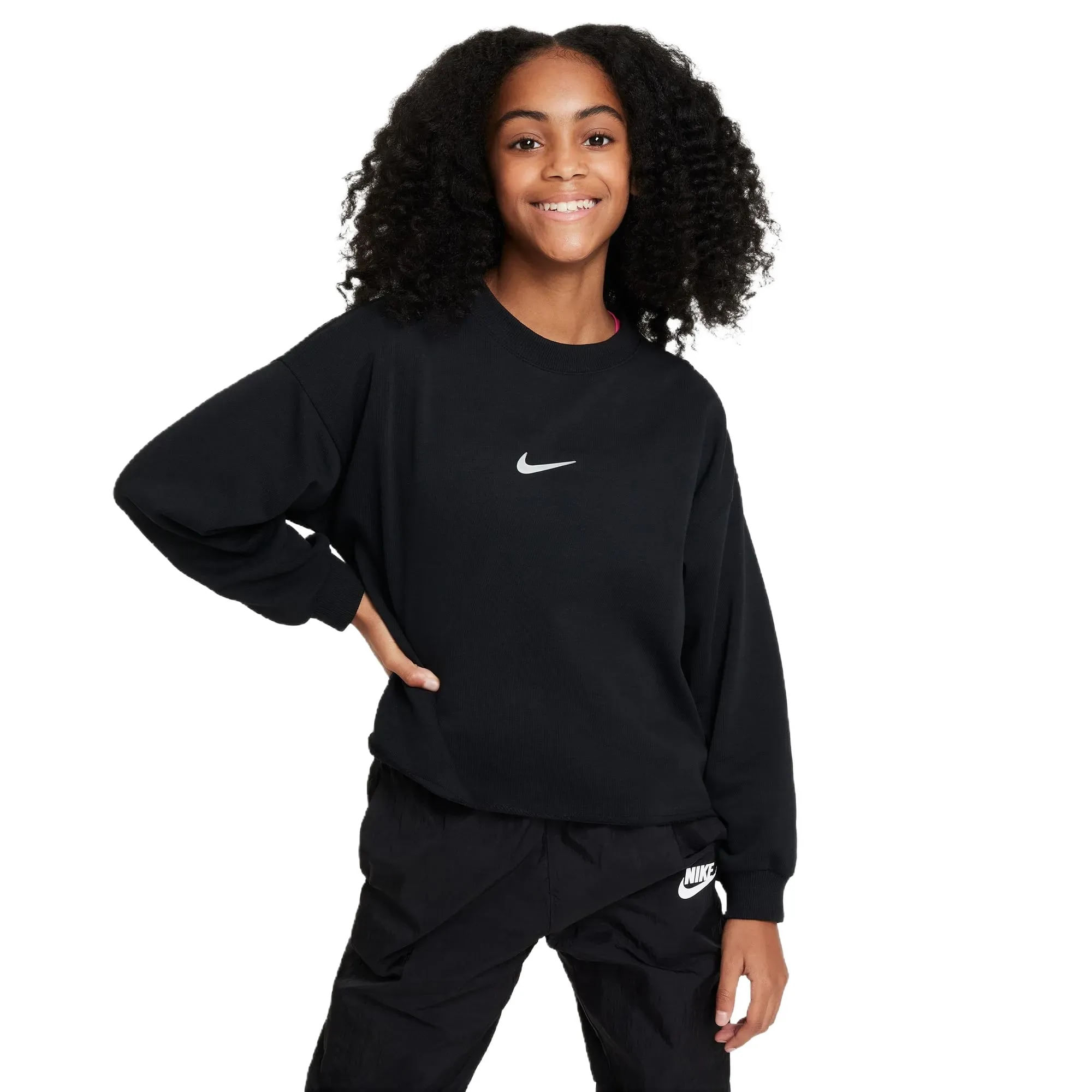 Nike Sportswear Dri FIT Crew neck Sweatshirt Girls Als