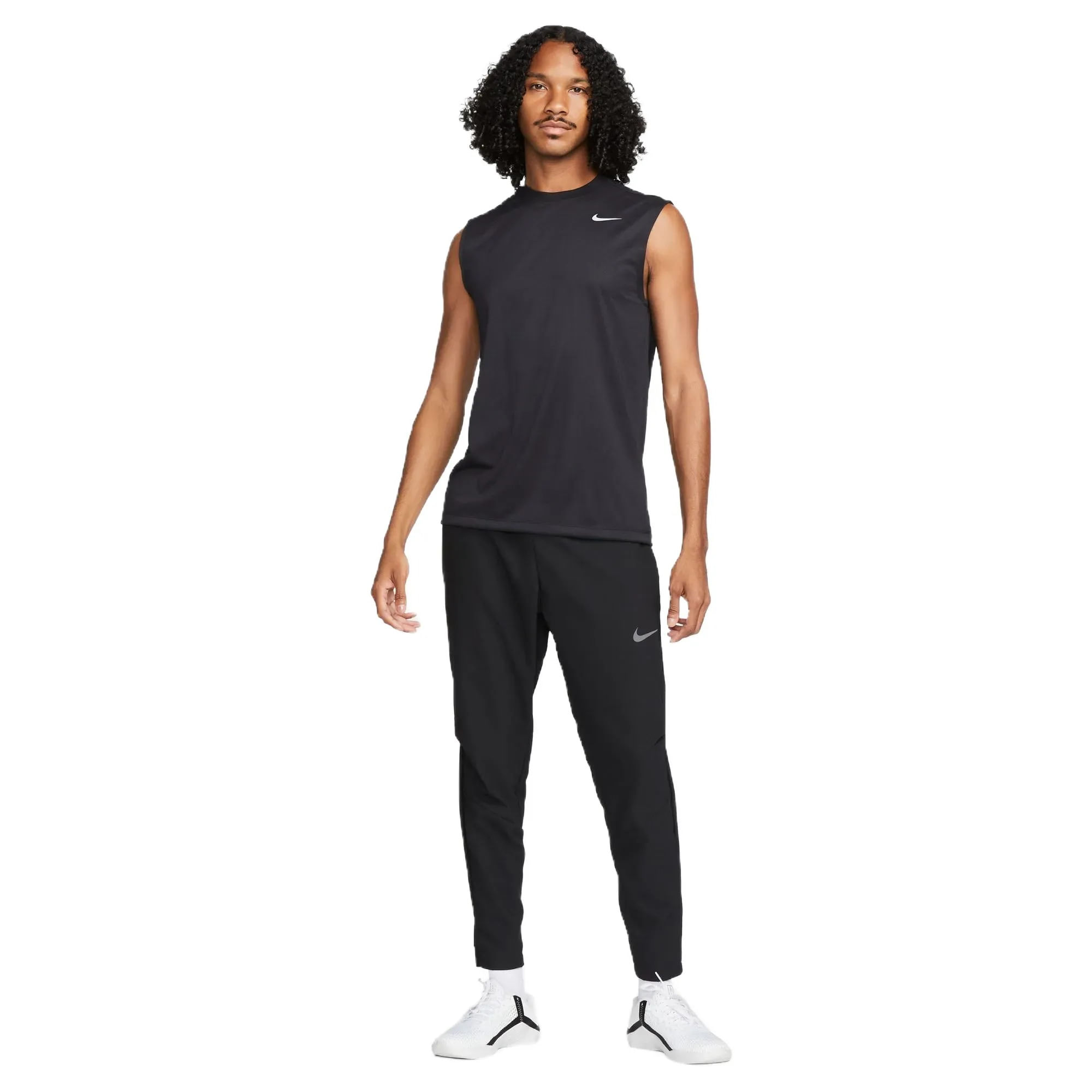 ★★Nike★★ Dry Fit Legend Sleeveless Fitness T-Shirt M Bla Amazon.com: Nike Dri-FIT Legend Men's Sleeveless Fitness T