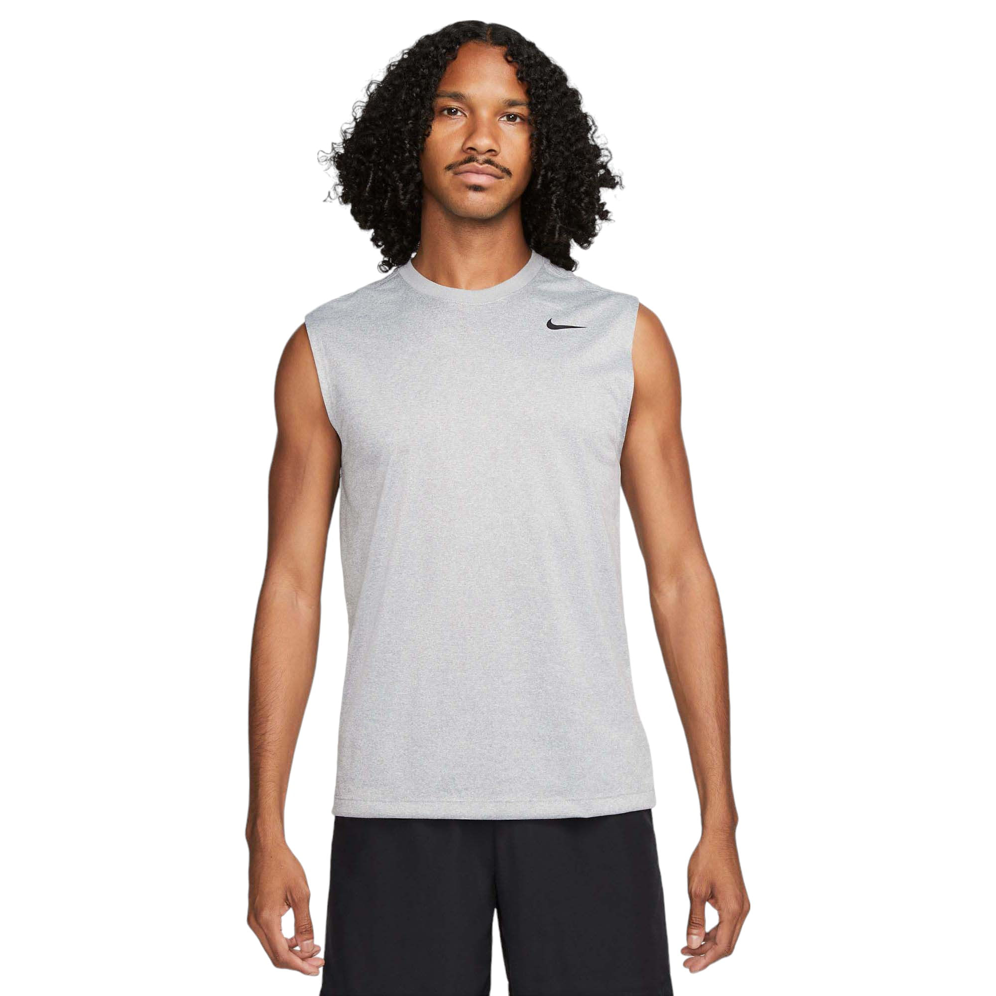 ★ Nike★ Dry Fit Legend Sleeveless Fitness T-Shirt M White Nike Dri-FIT Legend Men's Sleeveless Fitness T-Shirt. Nike ID